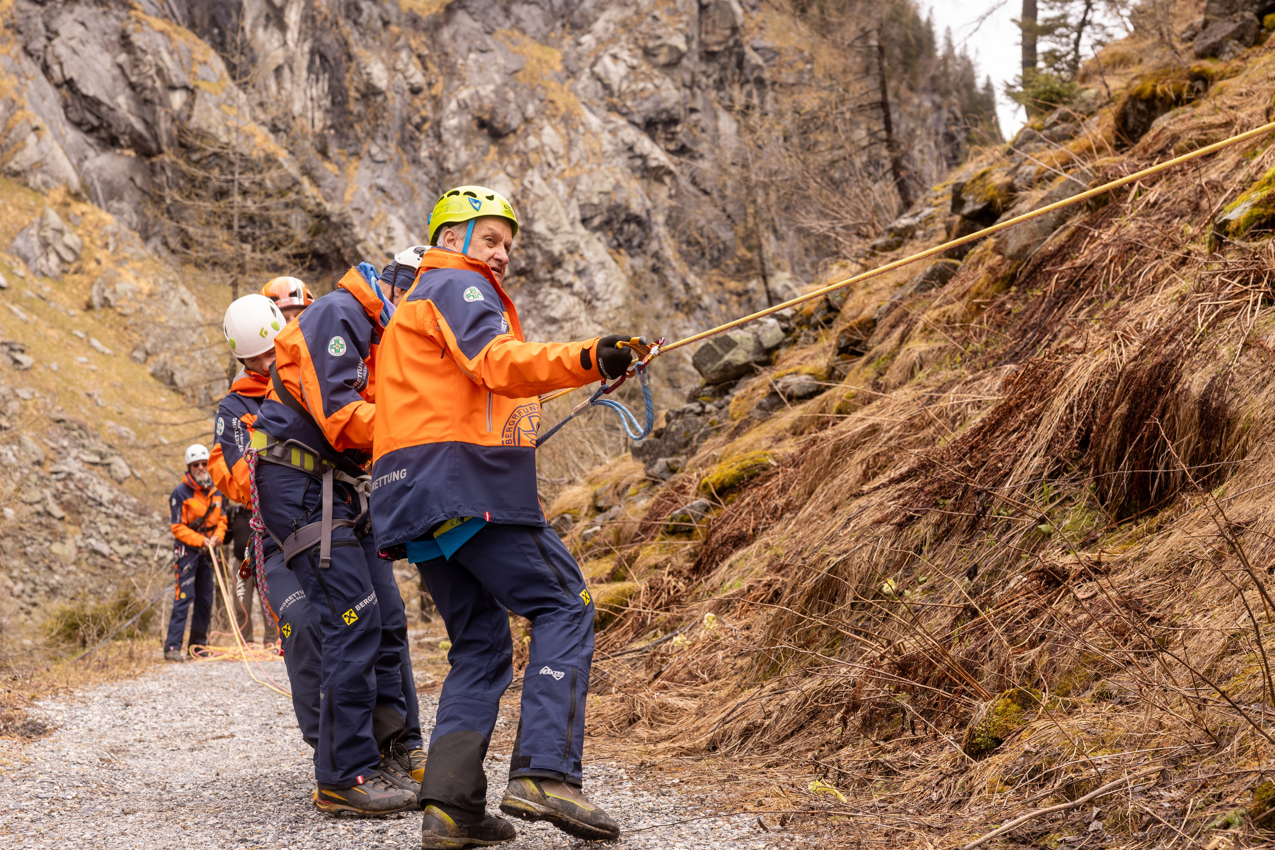BEZIRKSÜBUNG WASSERRETTUNG 2025, Sportgastein. Guzel Kolobova| Fotografin| Salzburg