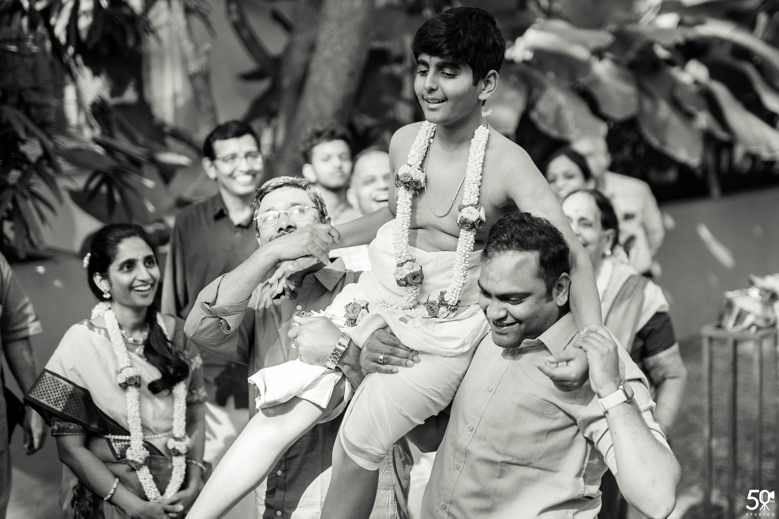 SANJAY AND SAKETH UPANAYANA. 50mm STUDIOS