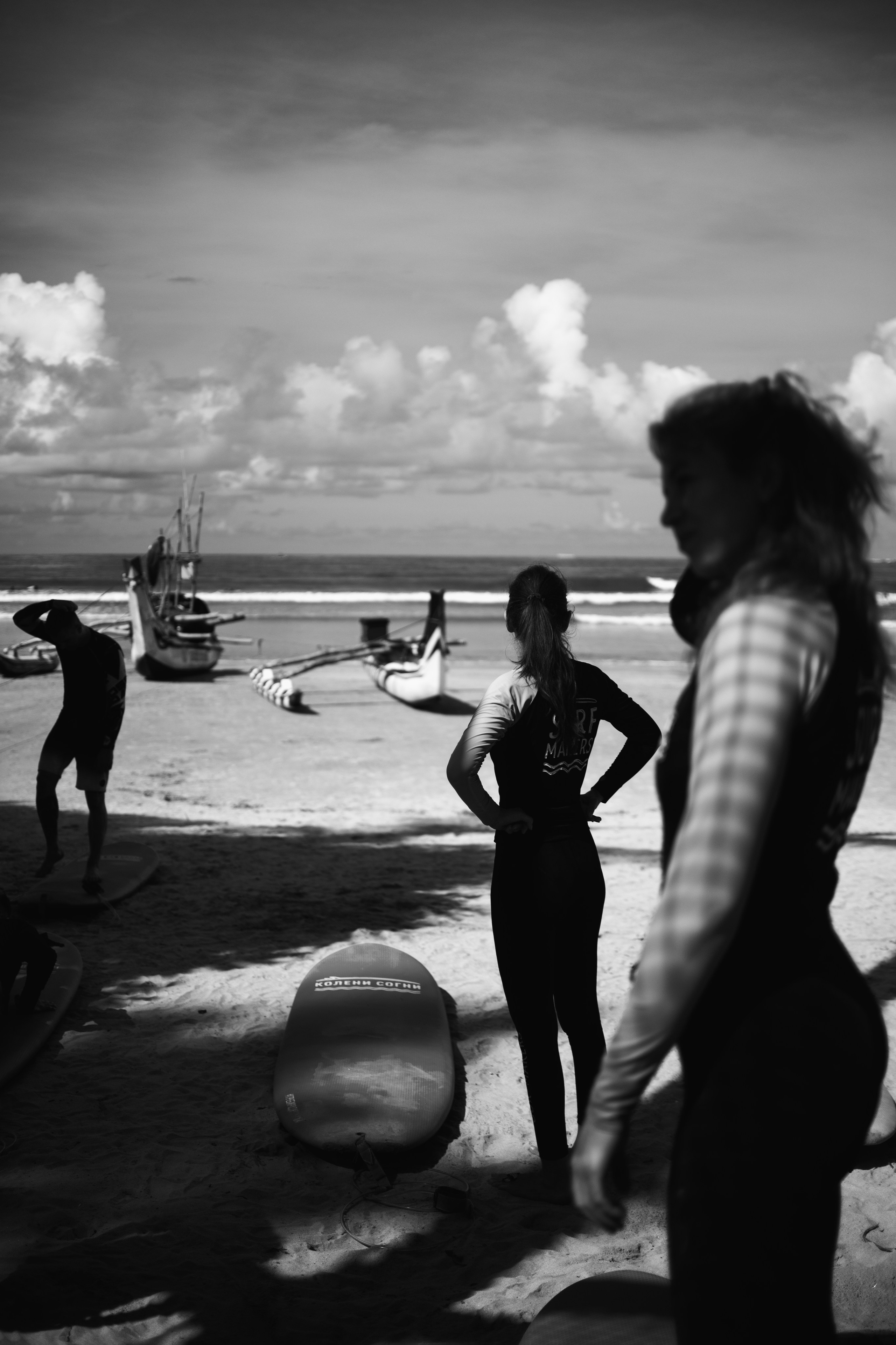 Surfcamp Black&White. Photographer Sri Lanka