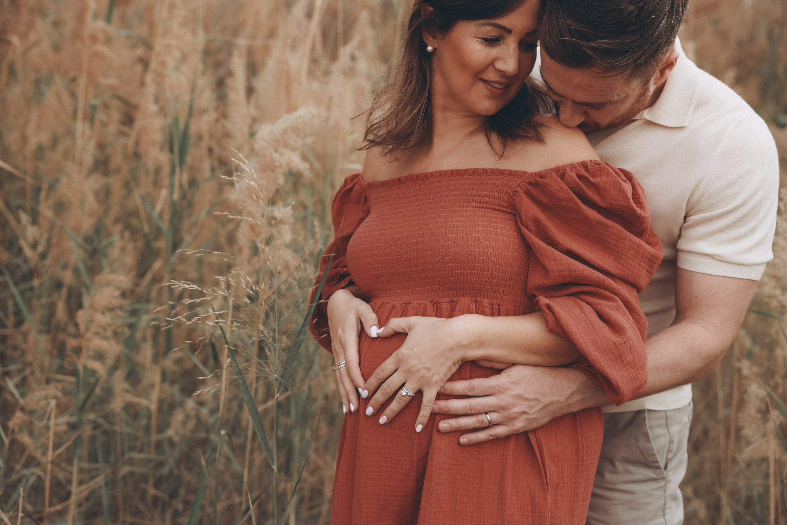 Maternity Qudra Lakes. Family Photographer in Dubai