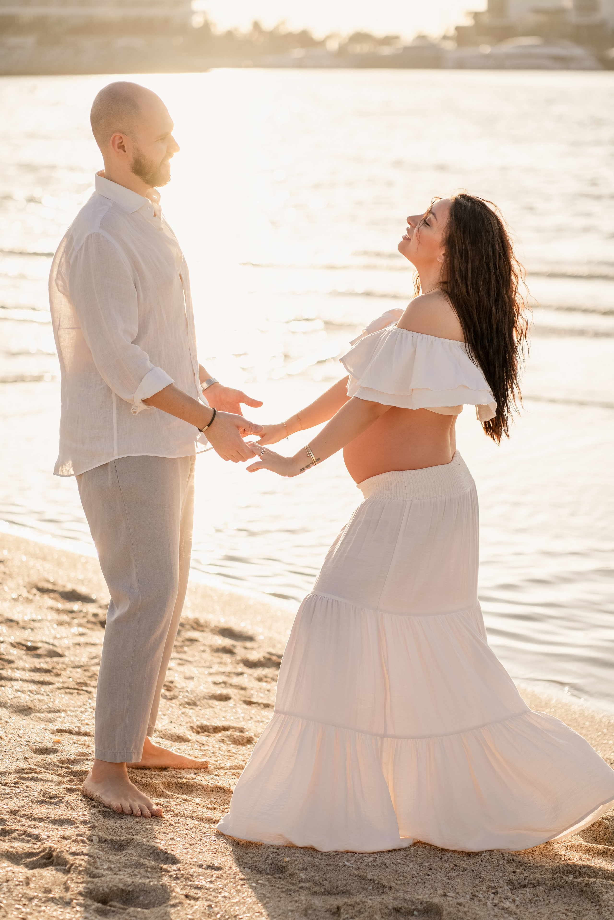 Sunset by the Burj Al Arab. Angela Iakovleva — Family Photographer in Dubai