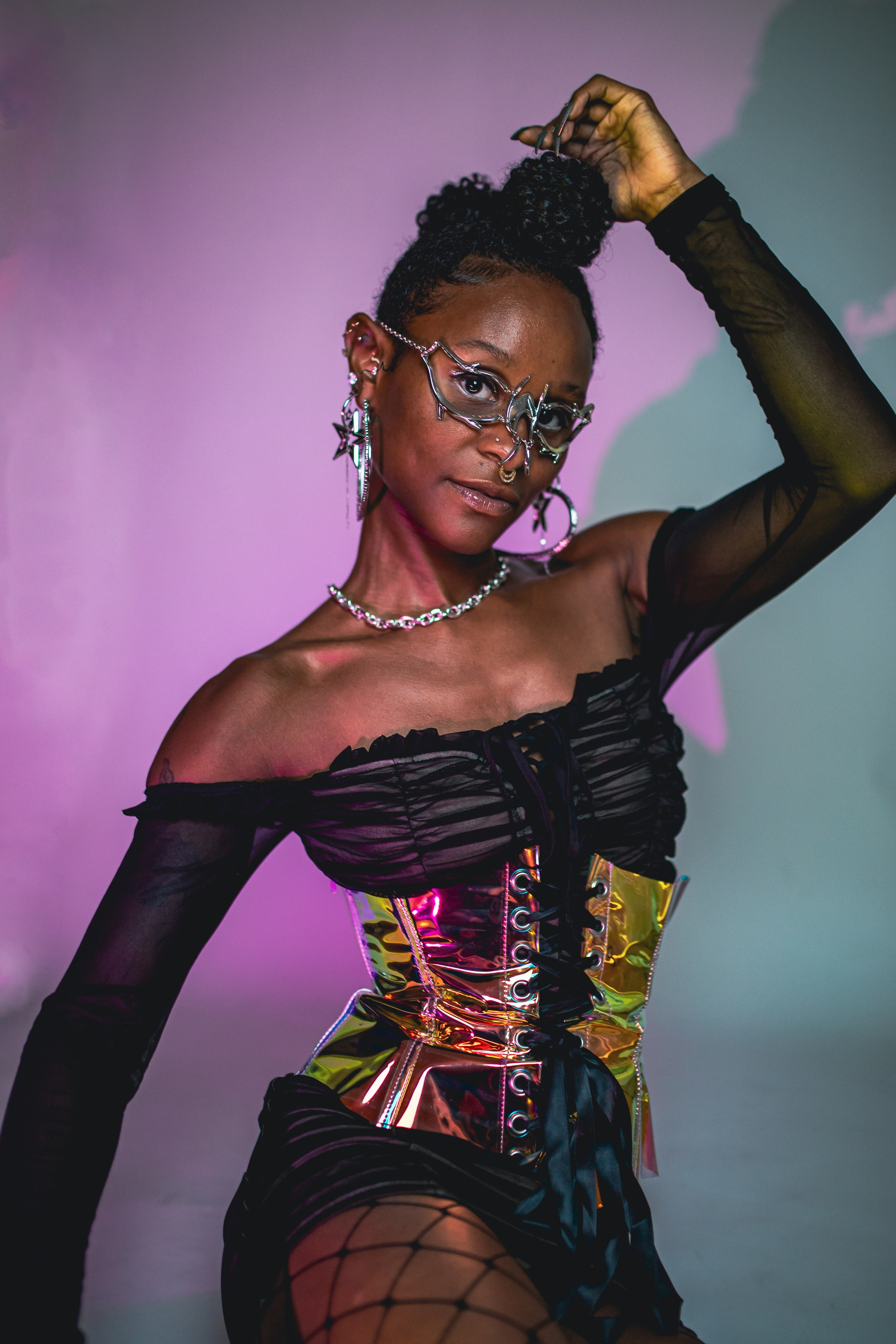 Cartier Cyberpunk. Oxana Photographer in Charlotte, NC