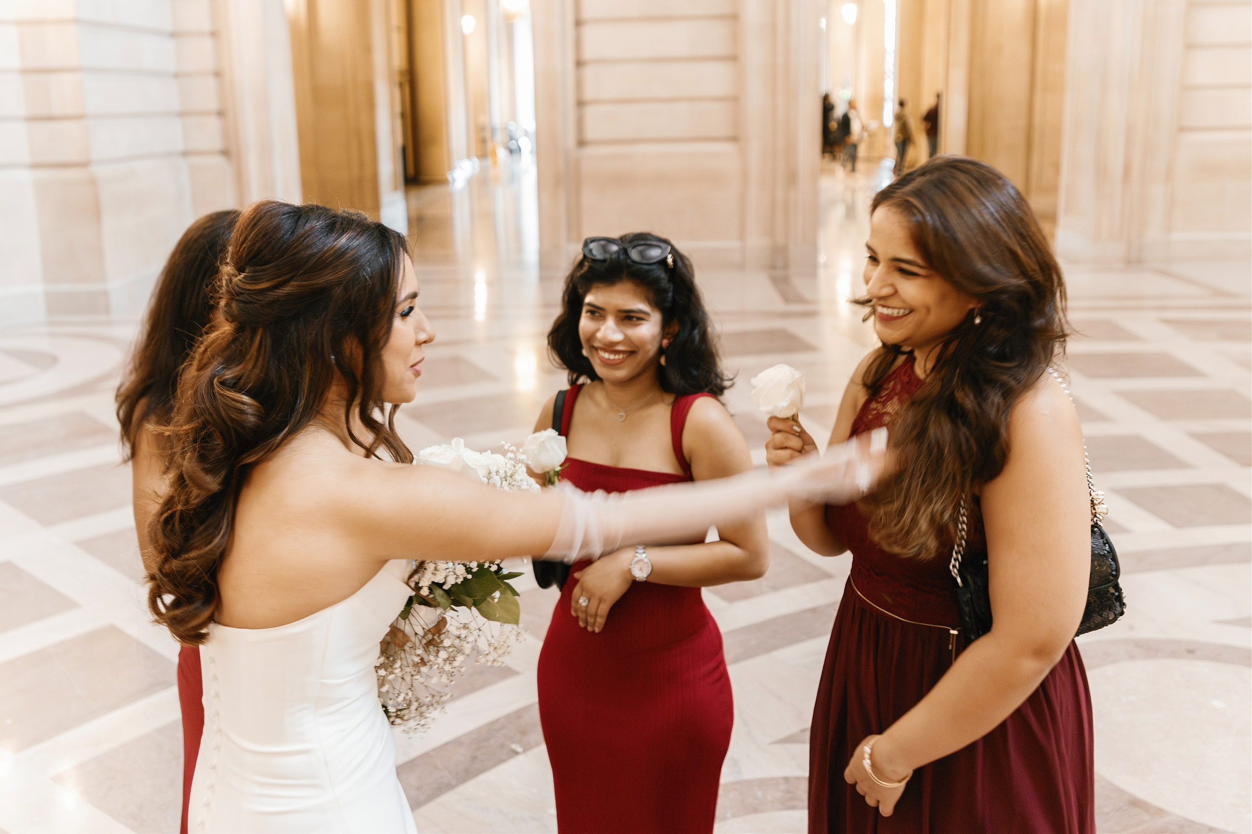 San Francisco City Hall Wedding. Wedding Photography & Videography Team in California, Los Angeles, San Francisco, San Diego and Travel