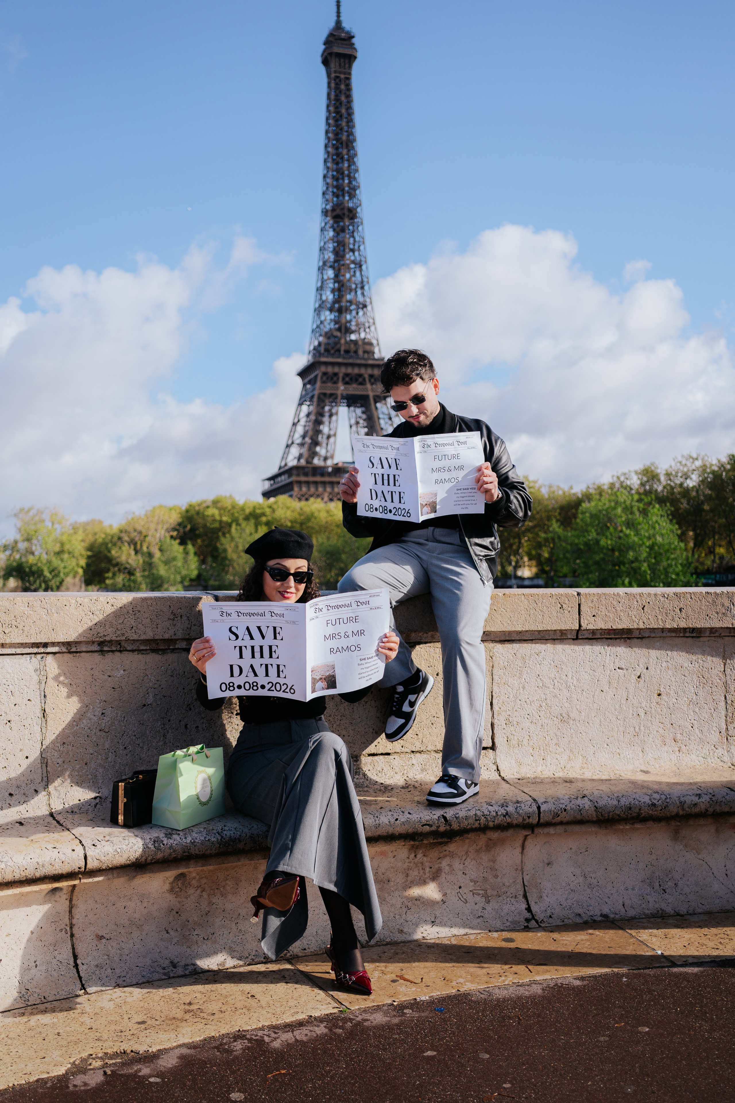 Nicole & Fábio — Paris. Davi Valente