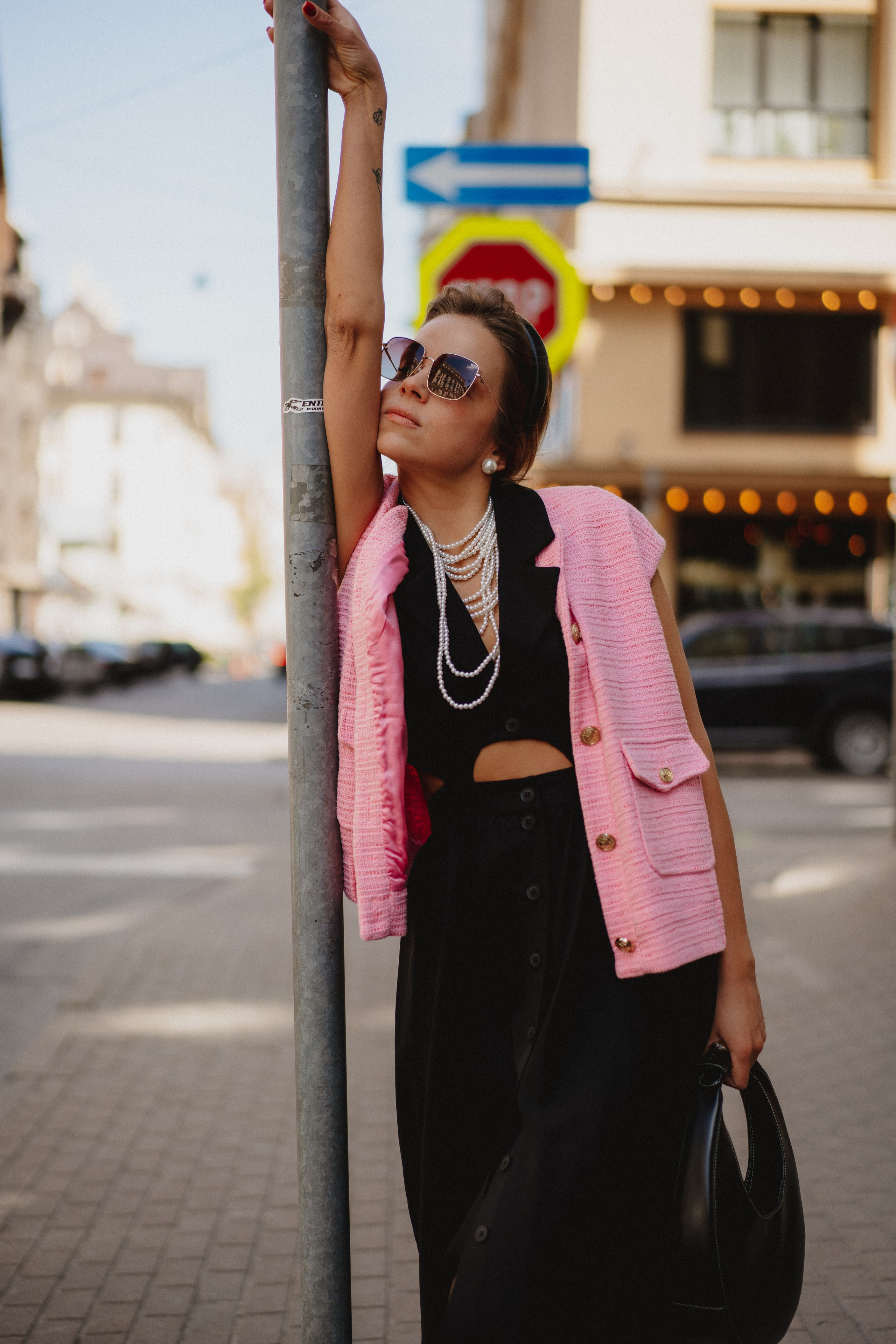 Streetstyle photoshoot. Portrait, lookbook and family photographer in Riga, LATVIA