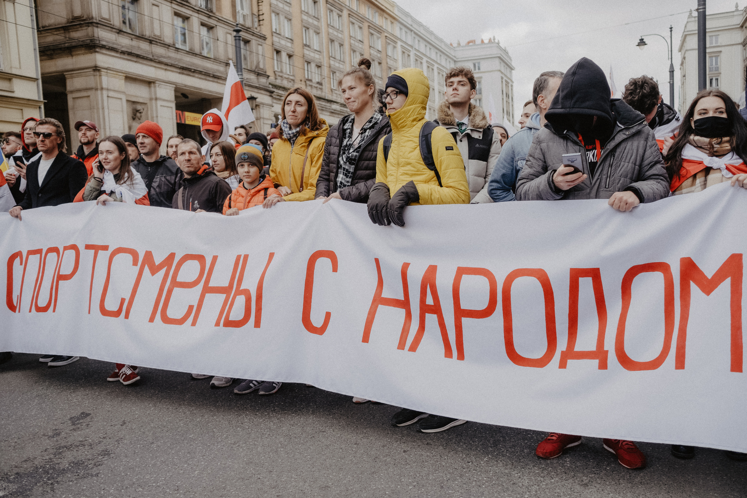 Freedom Day March in Warsaw. Photographer Anastasiya Dubrovina