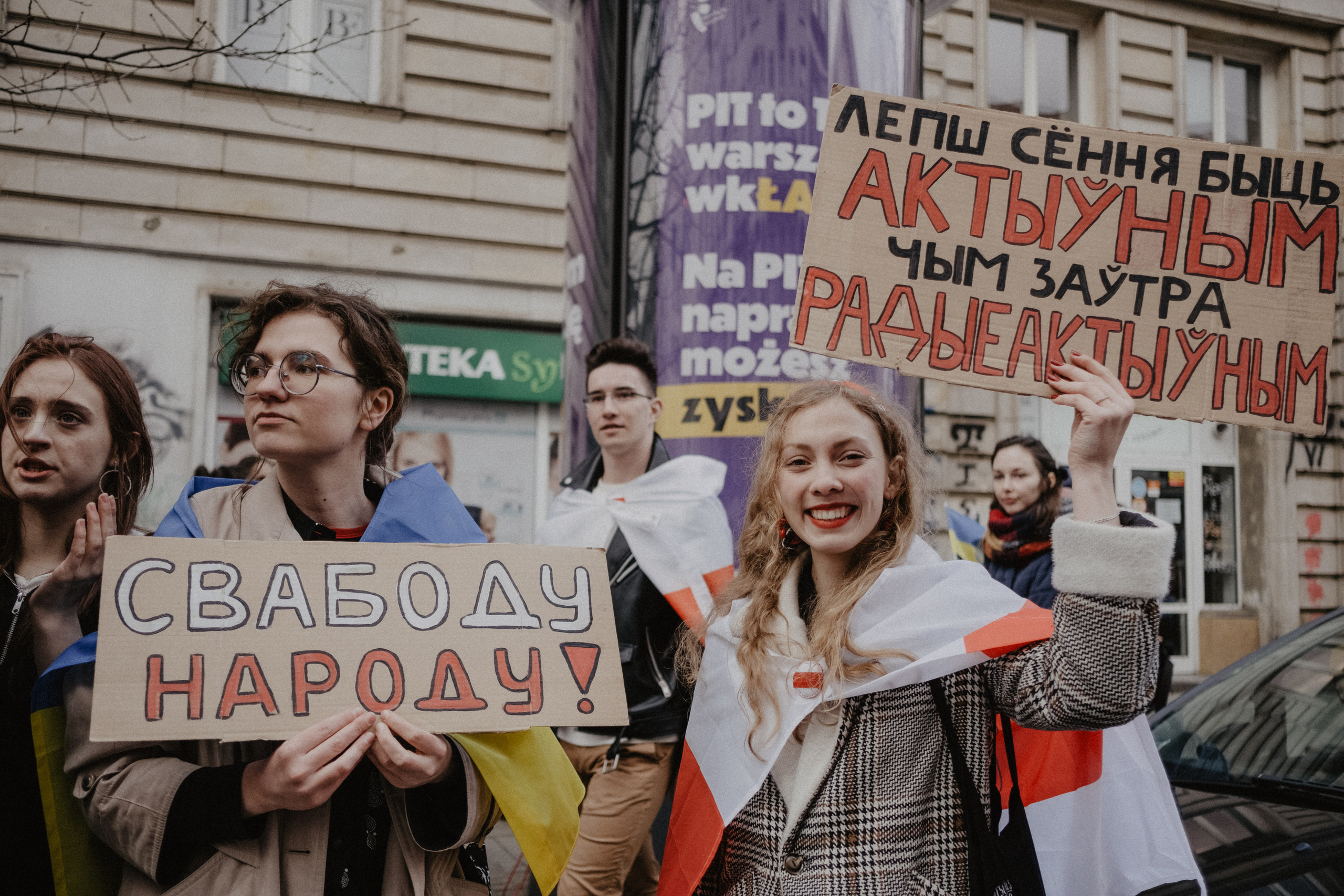 Freedom Day March in Warsaw. Photographer Anastasiya Dubrovina