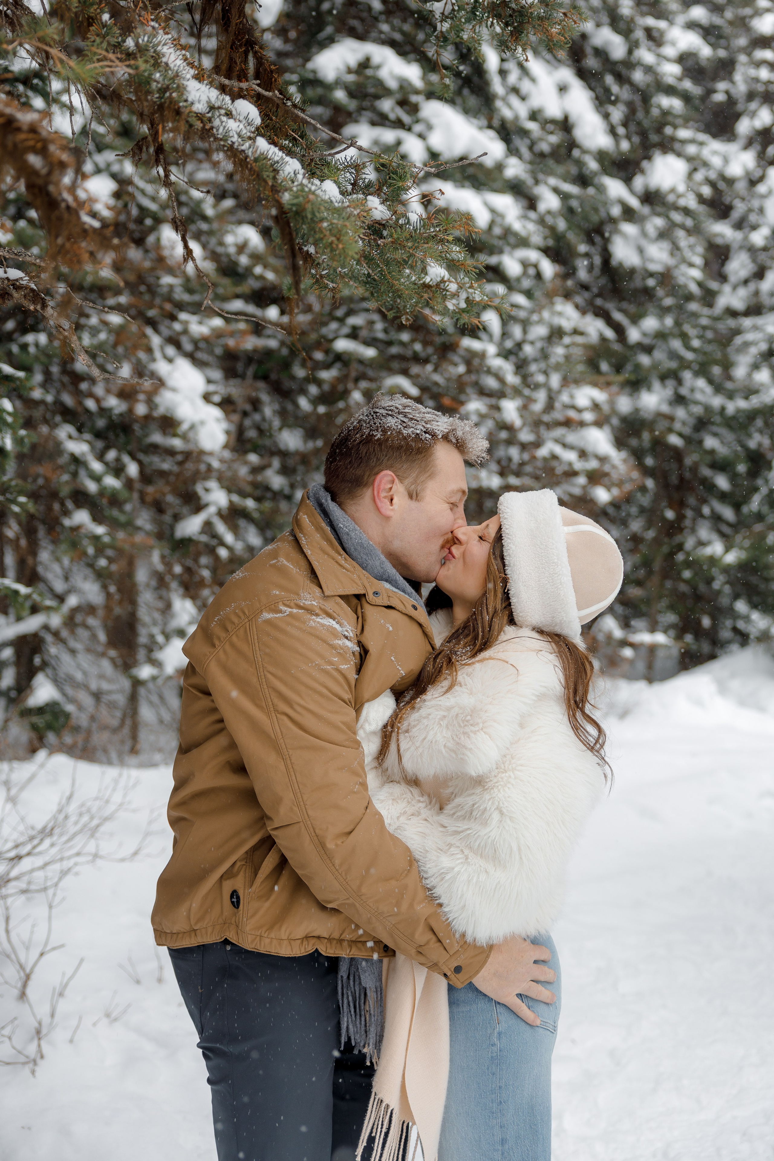 Lake Louise engagement session. Home