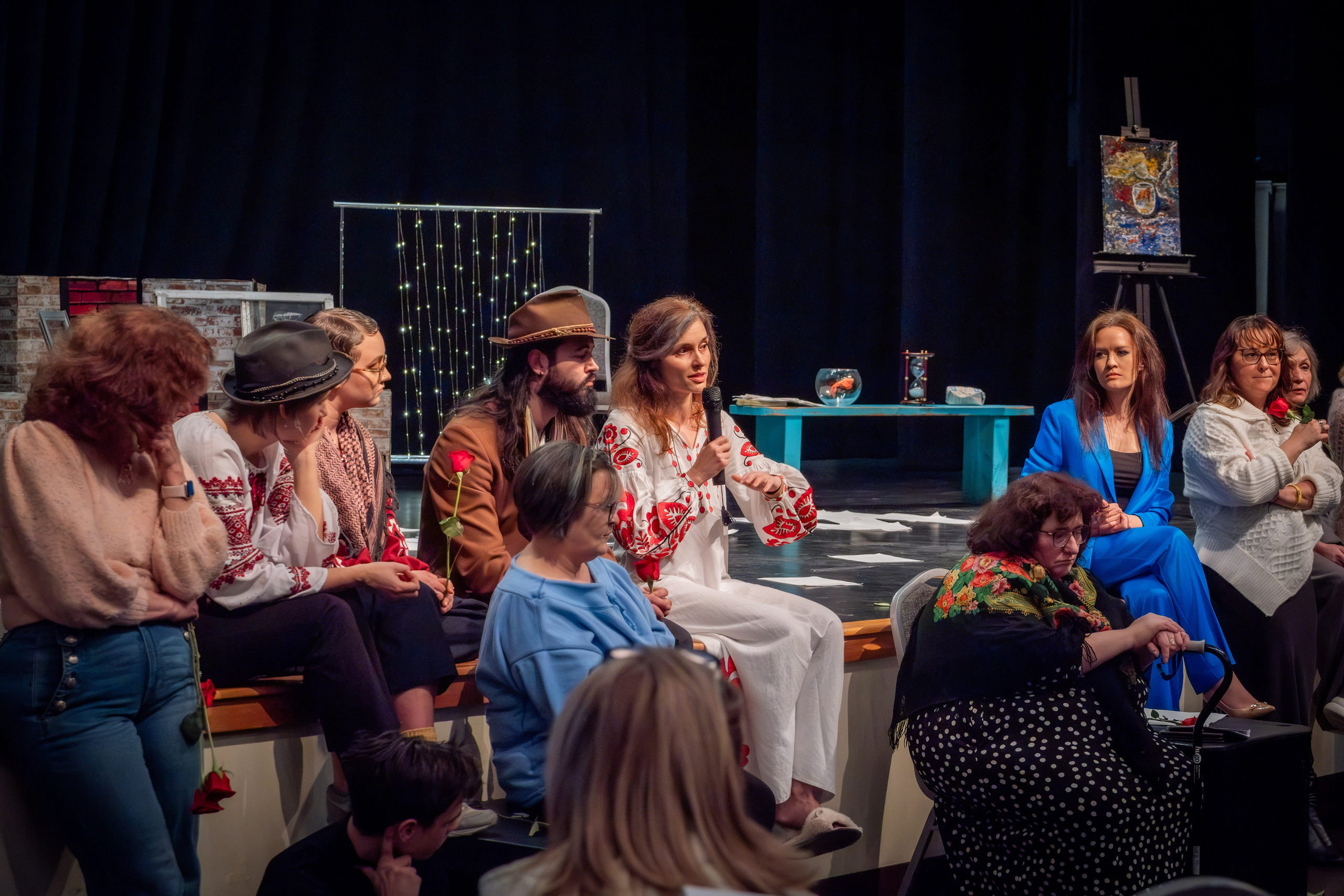 FISH DON'T CRY. Reportage concert portrait photography in the San Francisco Bay Area