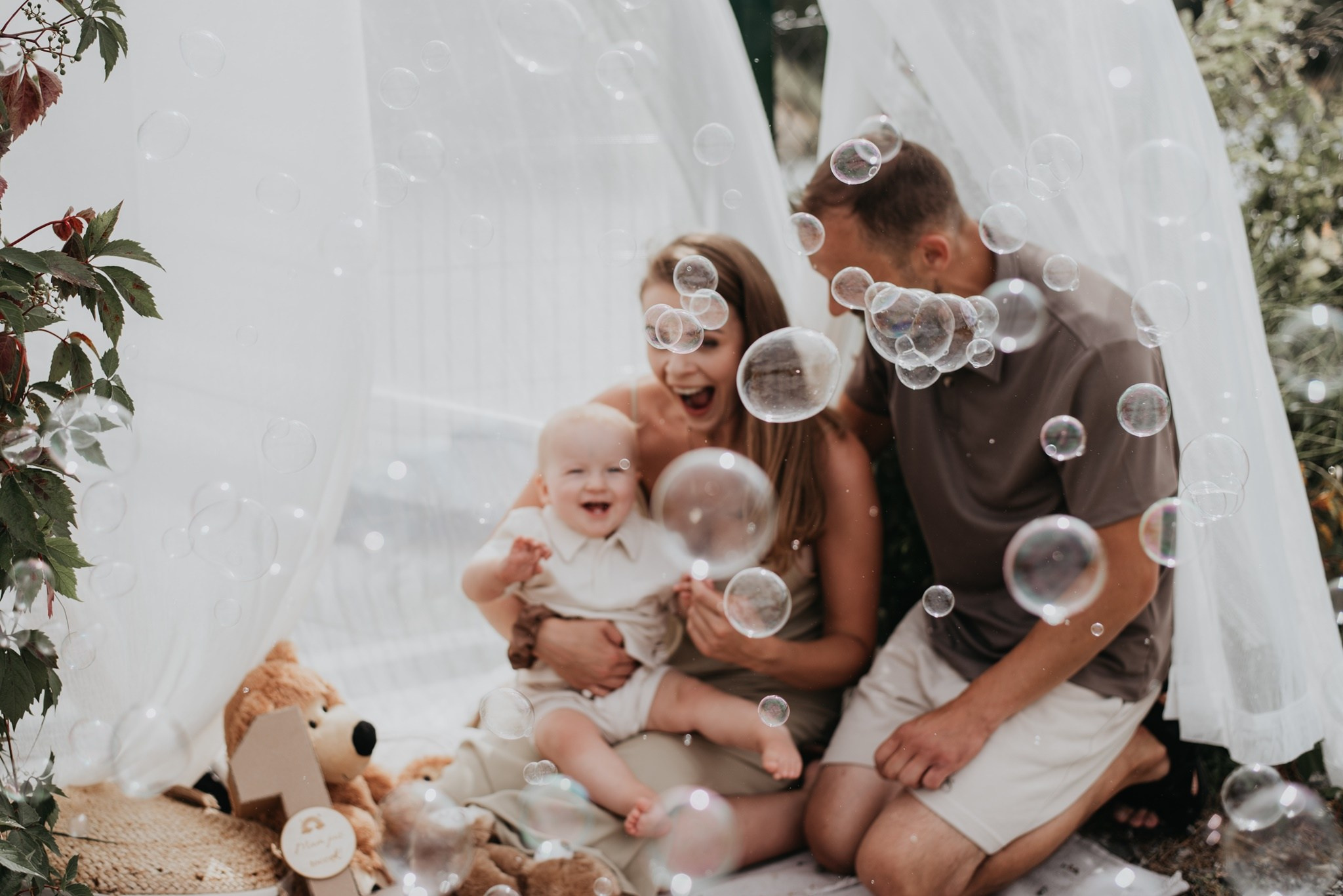 Roczek Stasia. Dominika Strachacka Fotografia | Fotograf ślubny i rodzinny Opole Lubelskie Lublin