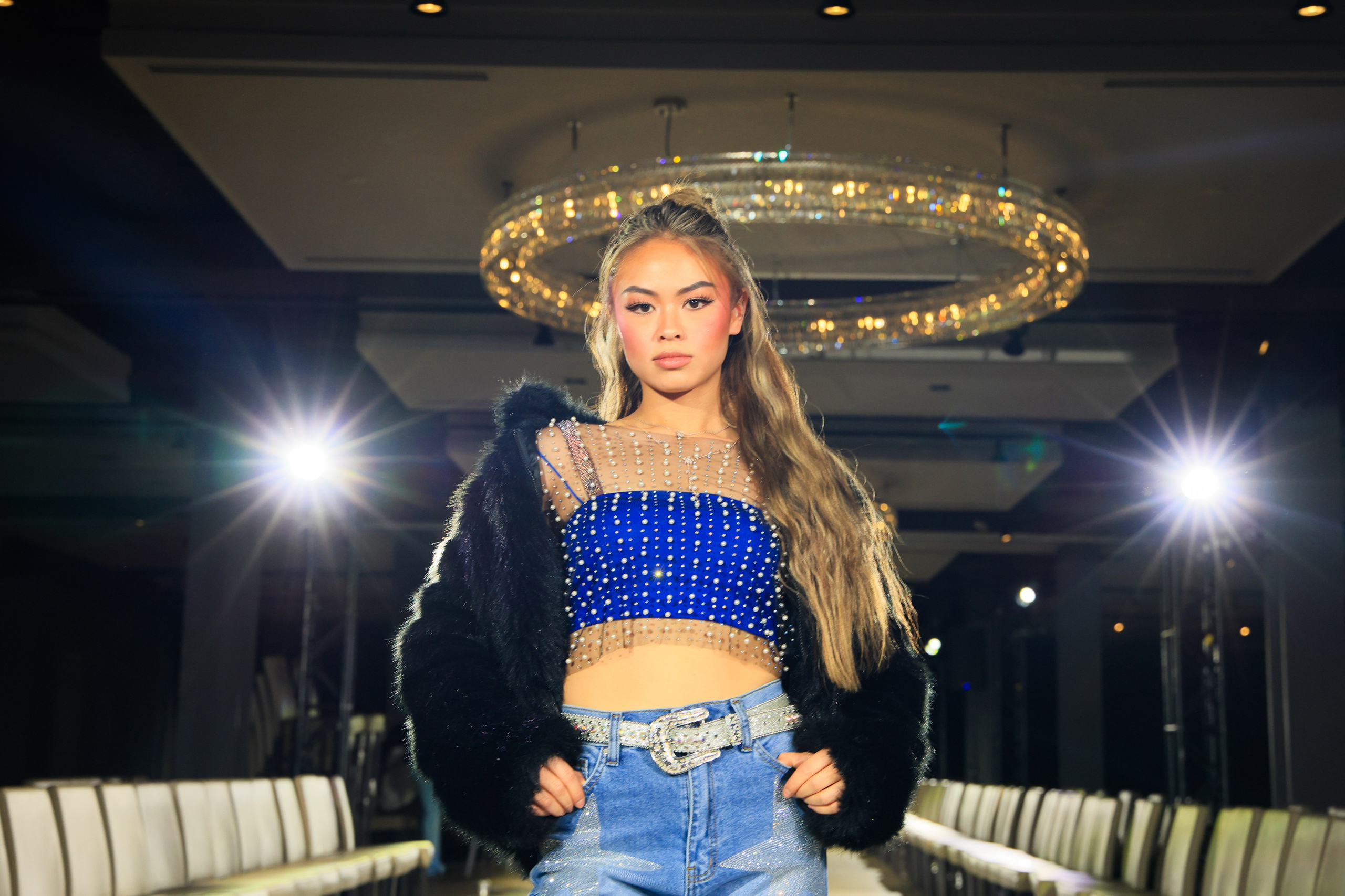 Joee Nadeau — Runway Presence & Modern Elegance. ProFly.club — Professional aerial filming in Calgary