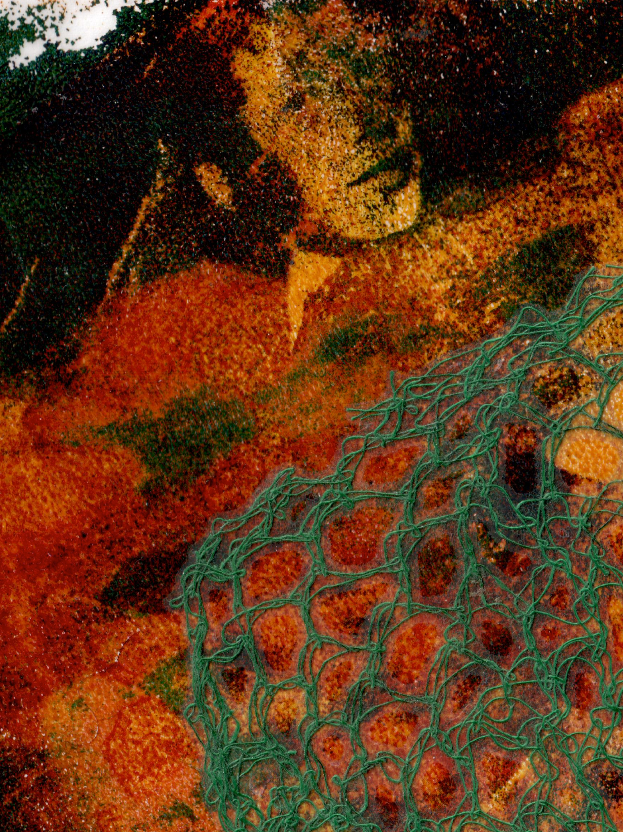 The trap. Rita Salnikova — Collage Artist and Visual Creator in Grenoble France