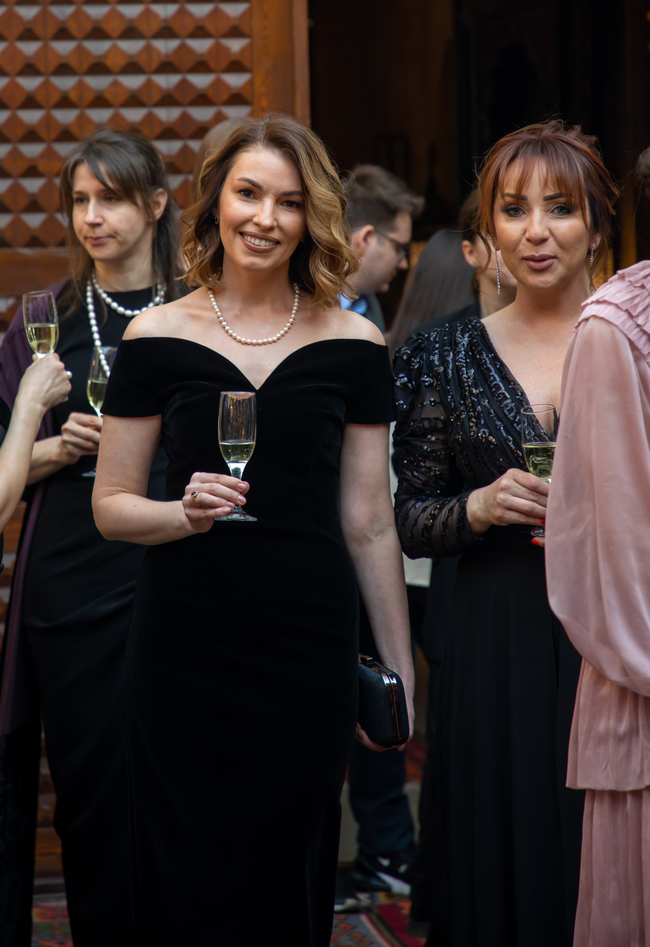 Gala-Dinner with the French Countess, the main etiquette expert Marie de Tilly. Baku Photographer