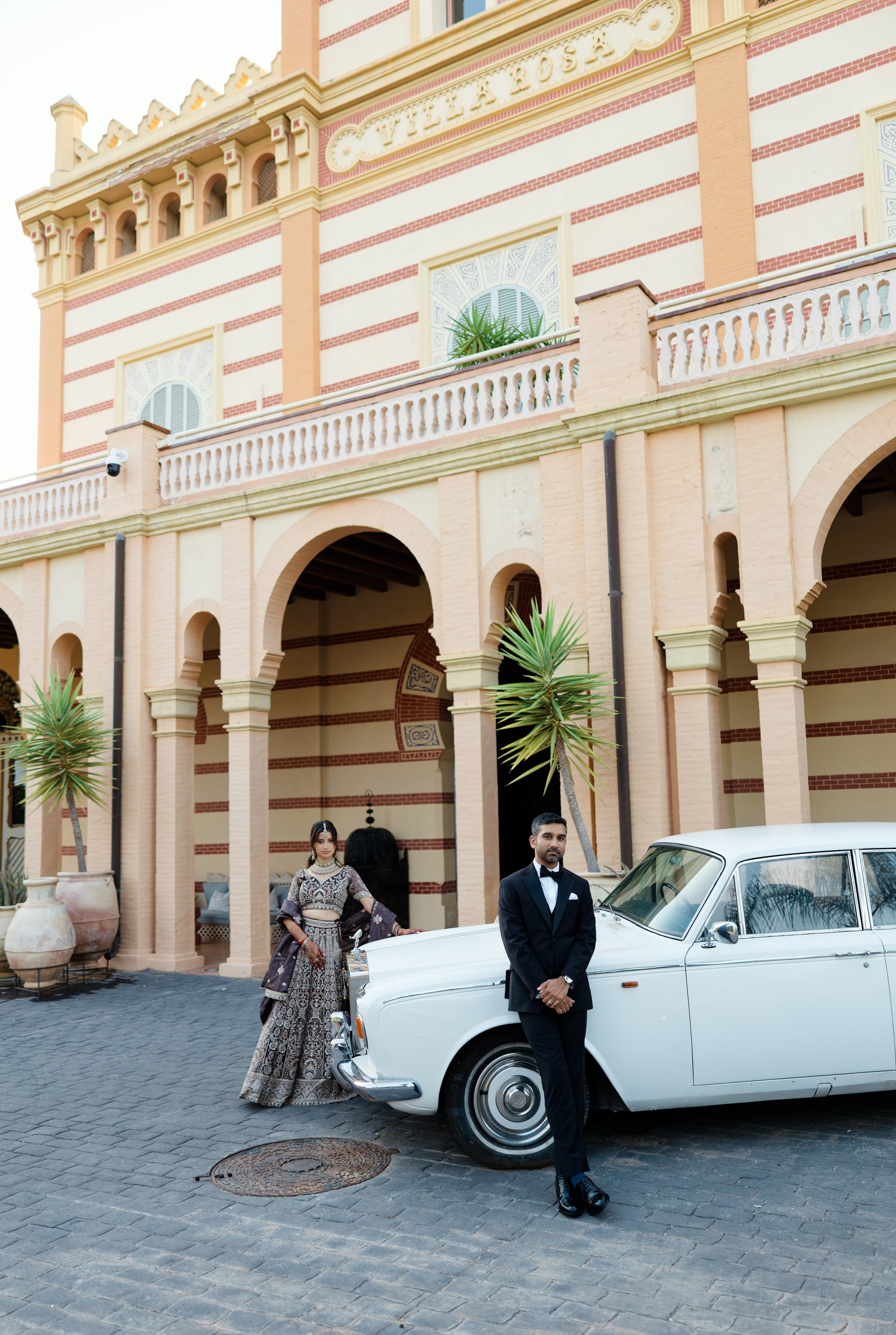 Indian wedding at Gran Villa Rosa, Barcelona