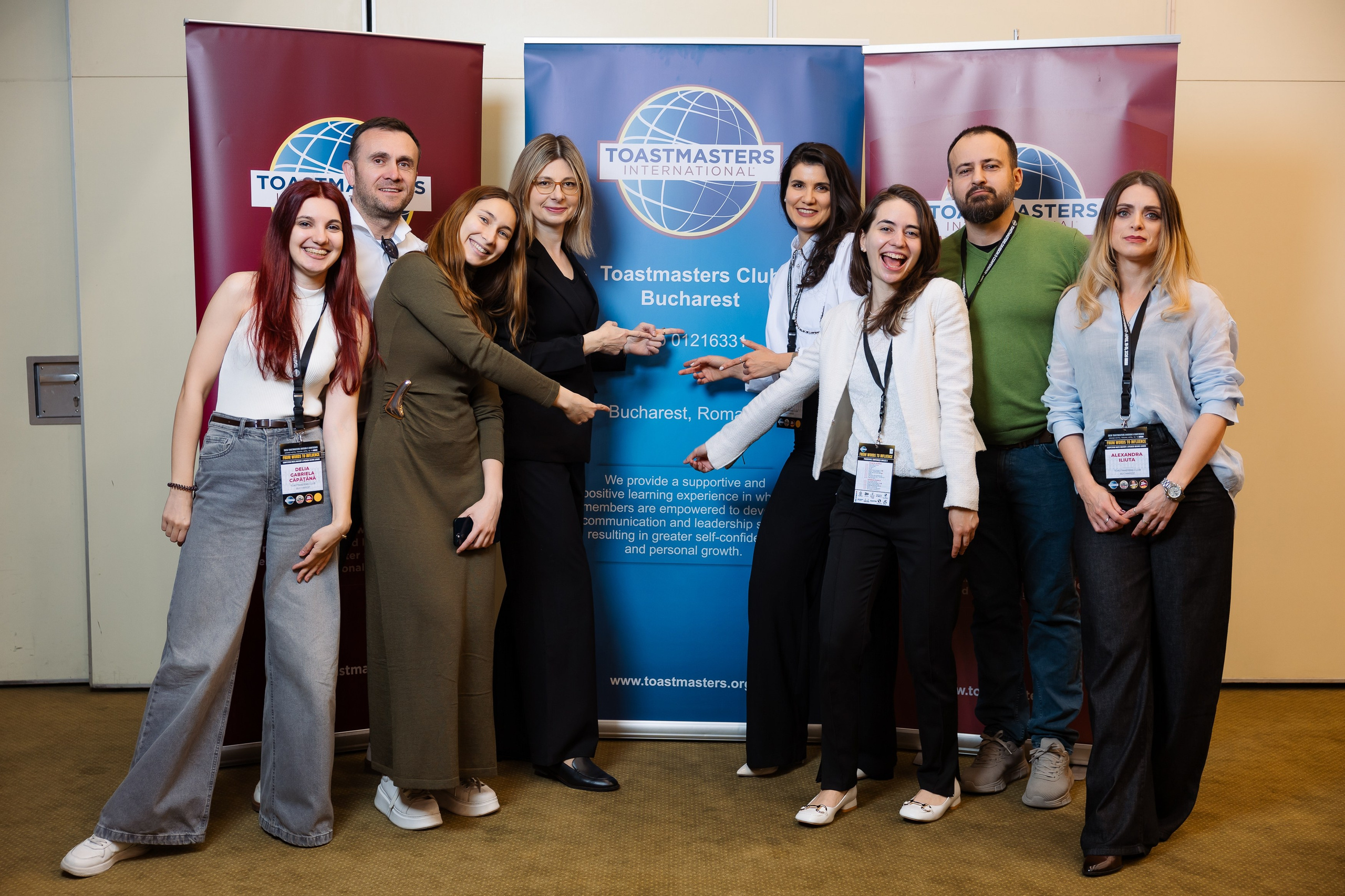 Toastmasters Conference. Marius Ciocan