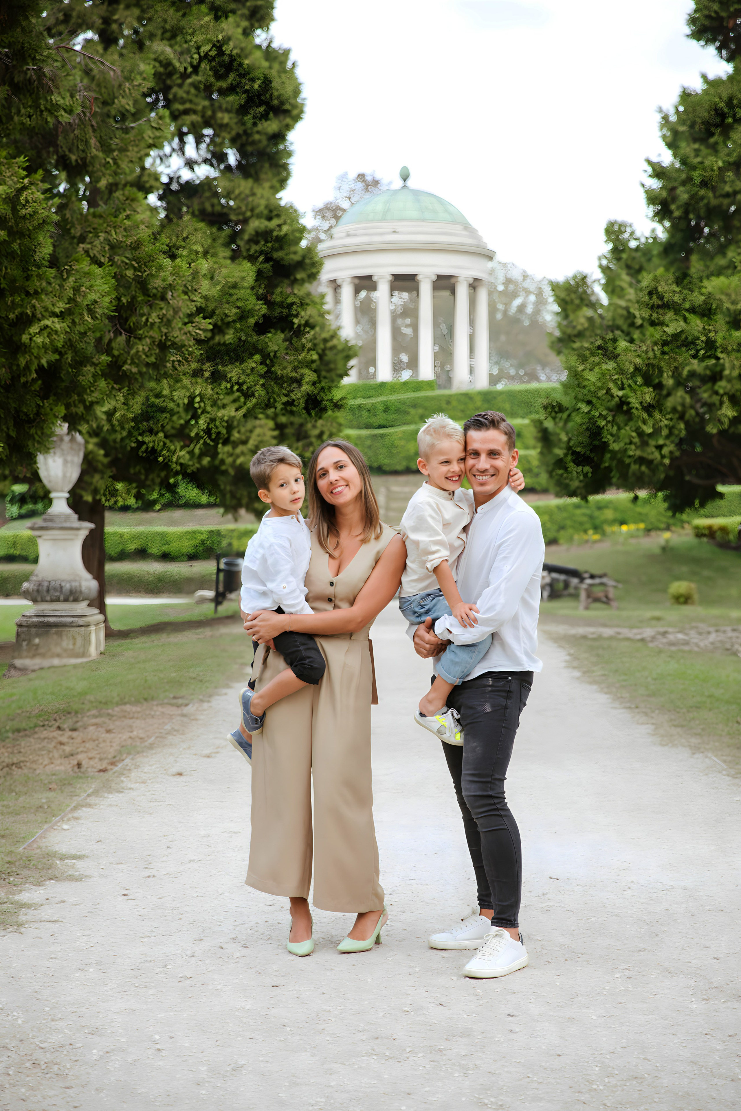 Maggie e la sua bellissima famiglia. Luci e Capricci Photography