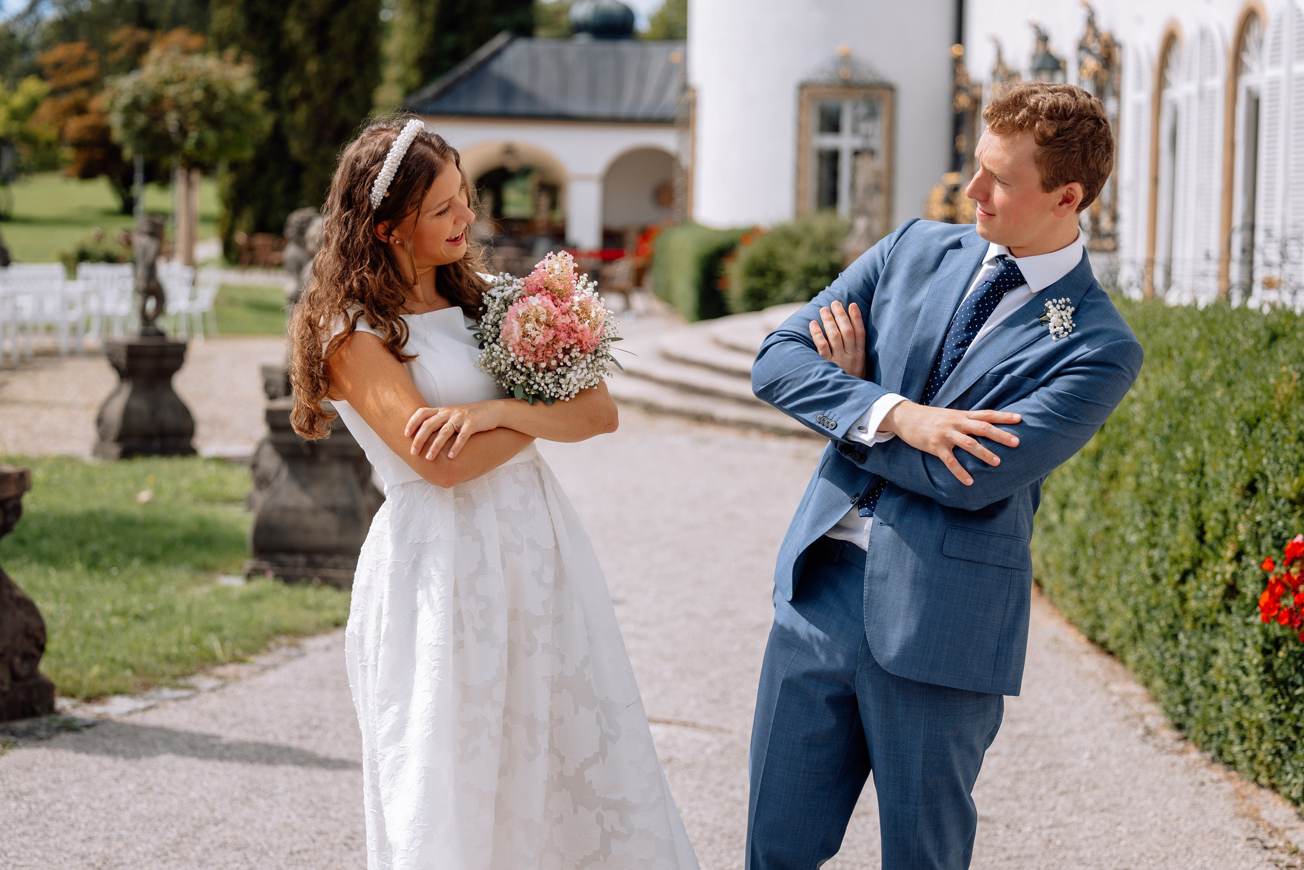 Traumhochzeit im Schloss Höhenried. Hochzeitsfotograf München Taufe Familienfotograf Tanja Mauke