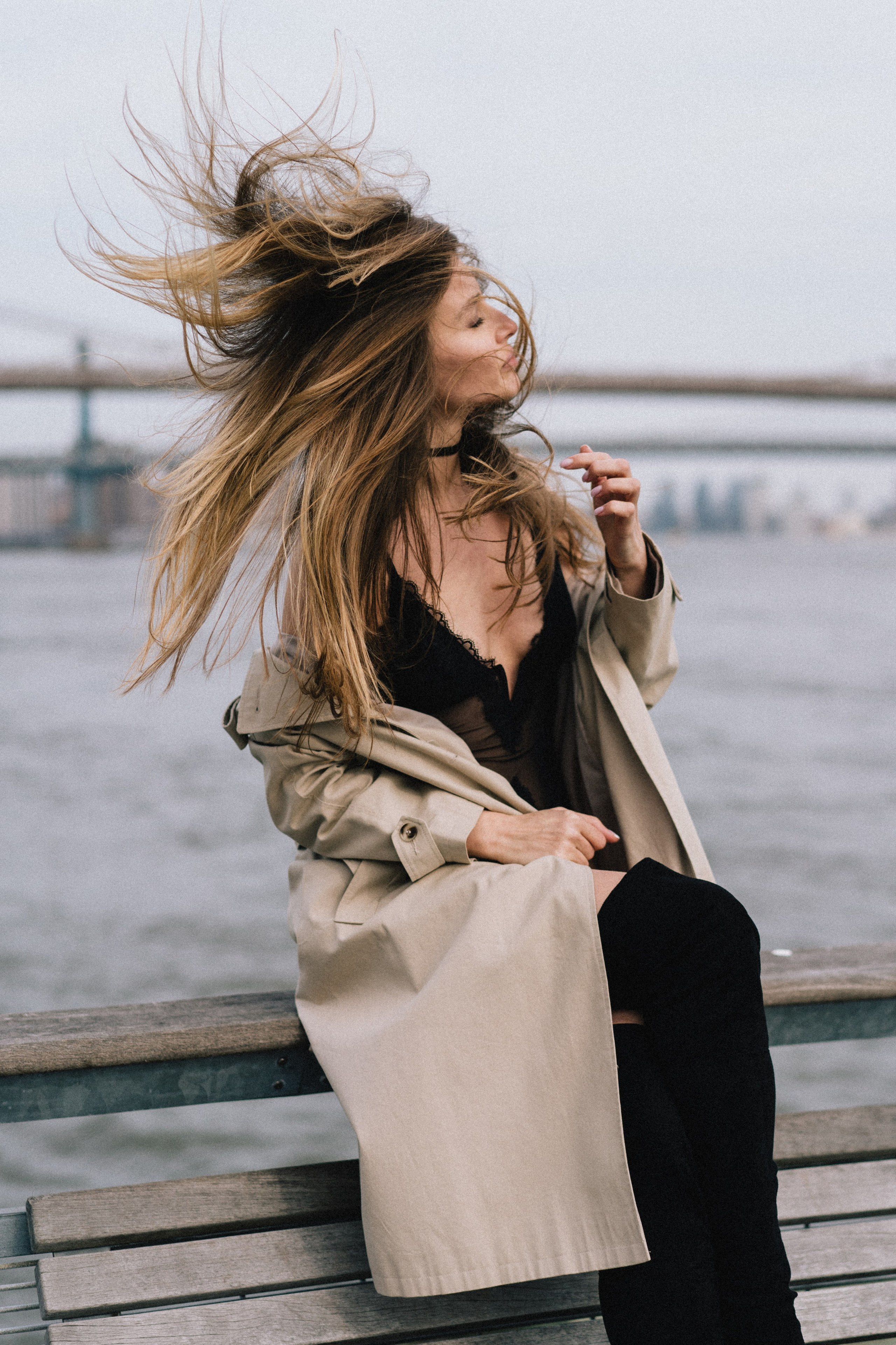 Julia in the financial district. M Atelier | Art Portraits