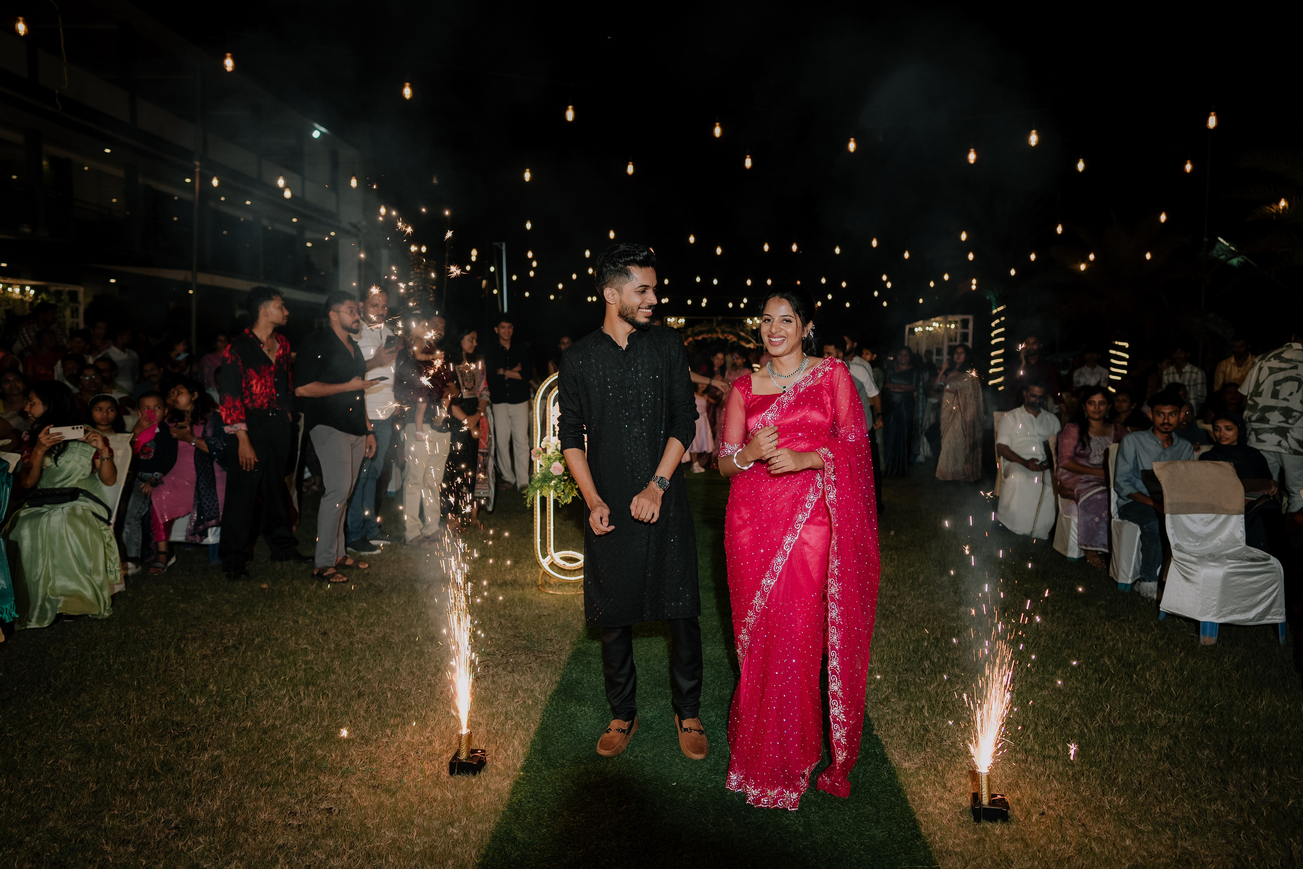 Engagement Ft. Aneesha & Mathew. Fine art Wedding Photographers in India & Canada