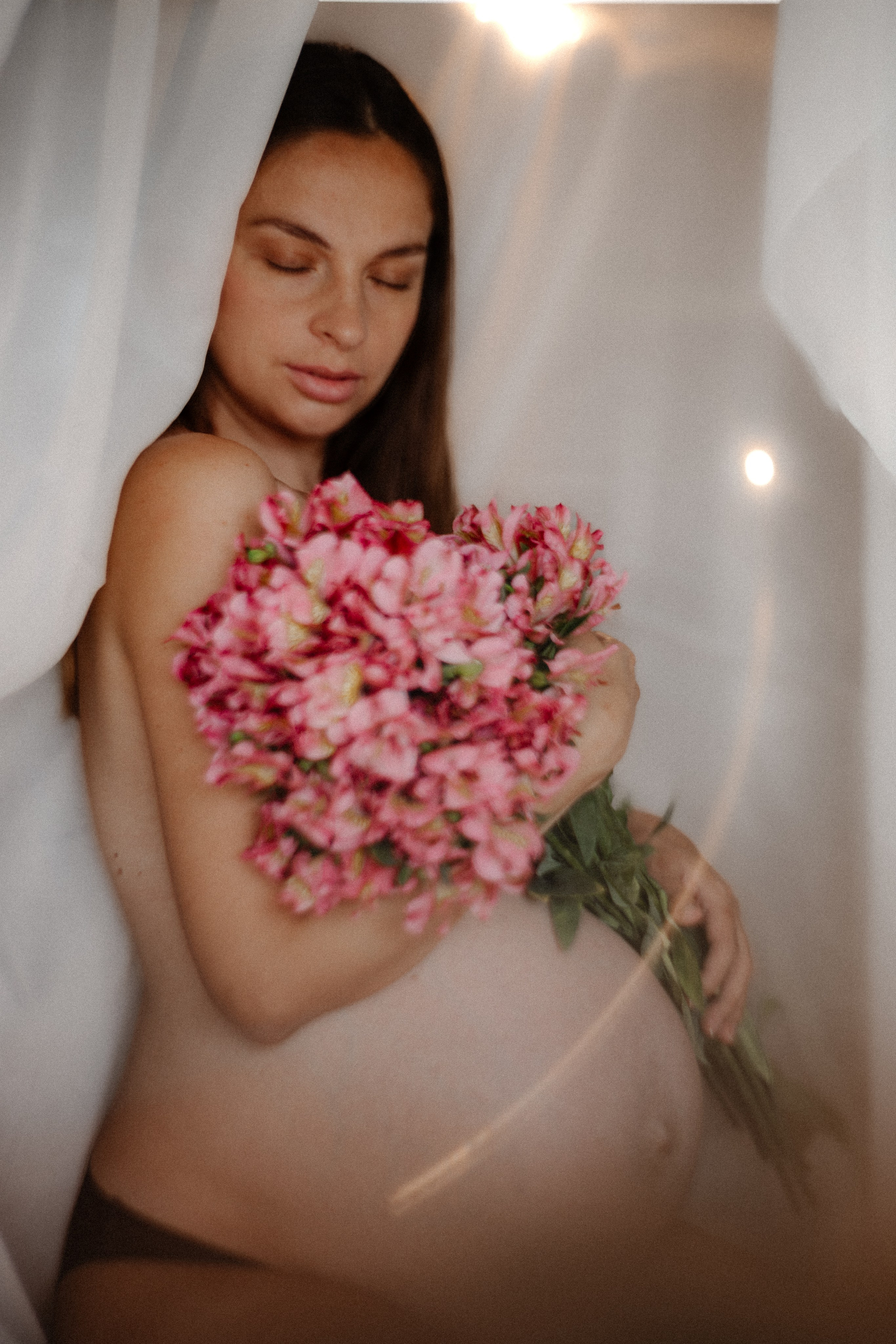 Anastasia. A espera do Gordei. Fotografa documental de familia e nascimento em Florianópolis SC Daria Ermolaev