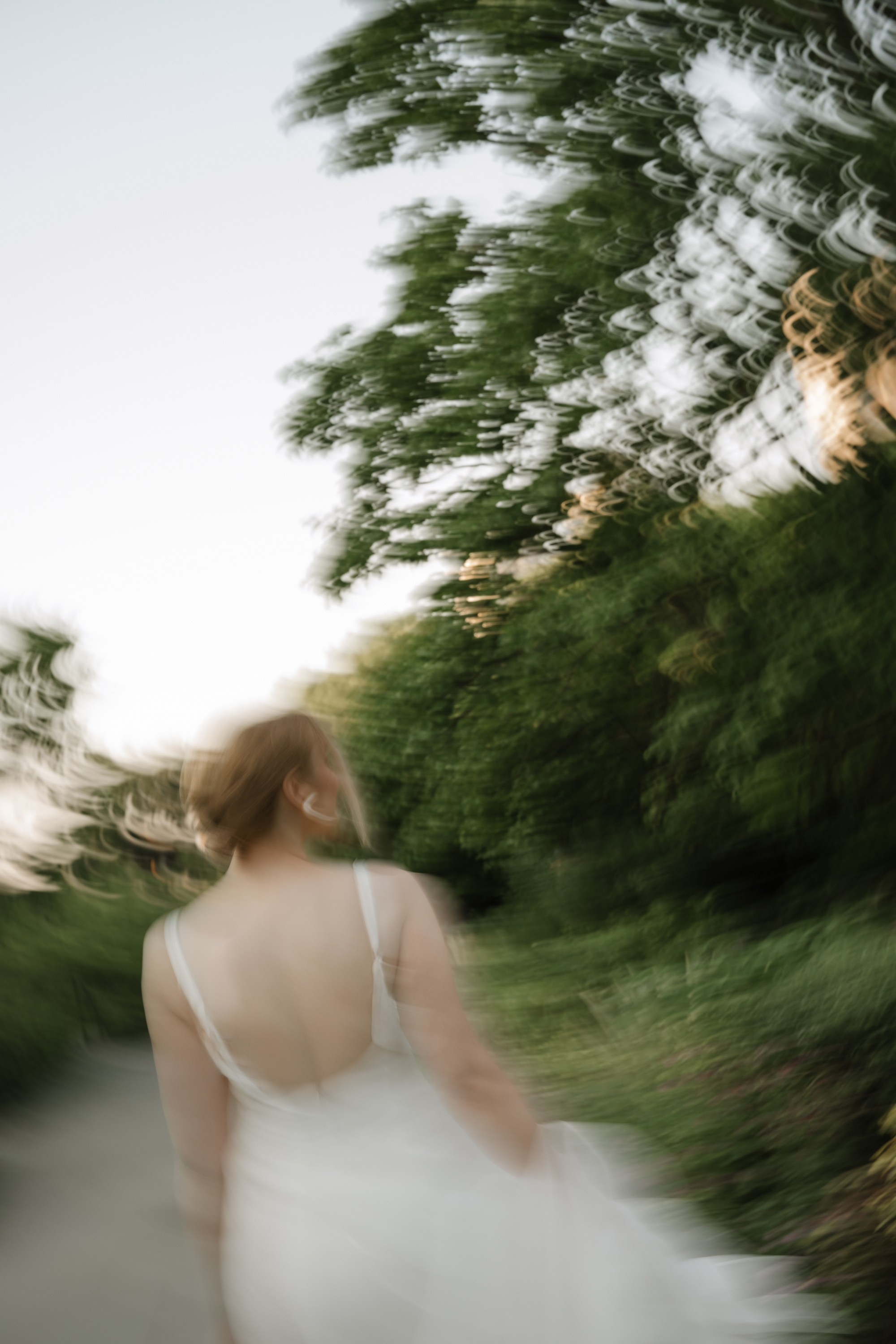 Natalie as a Runaway bride. Portrait and wedding photographer in New York