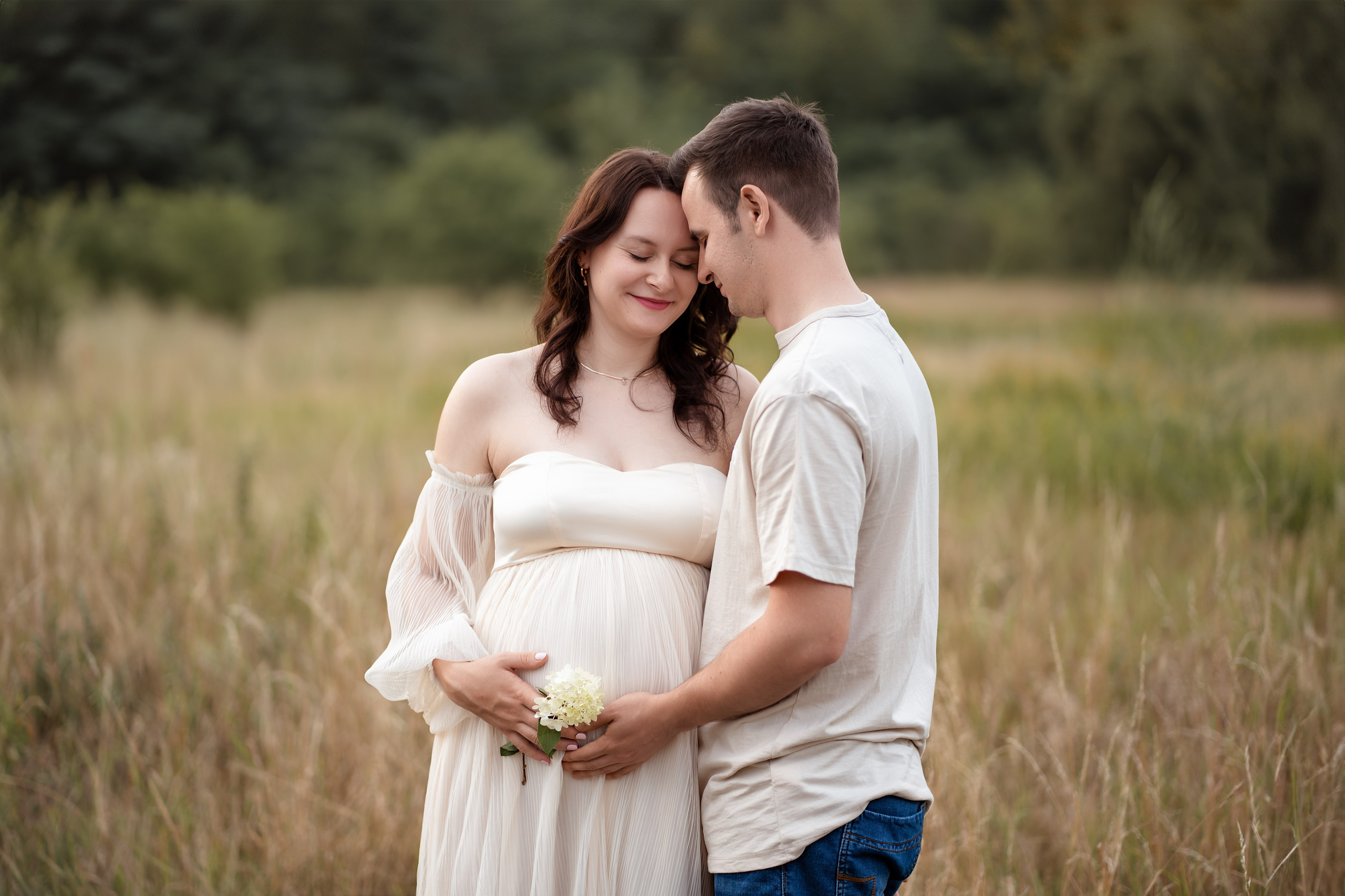 Babybauch-Shooting. Kinder- und Familienfotograf in  Sachsen-Anhalt Svetlana Glassl