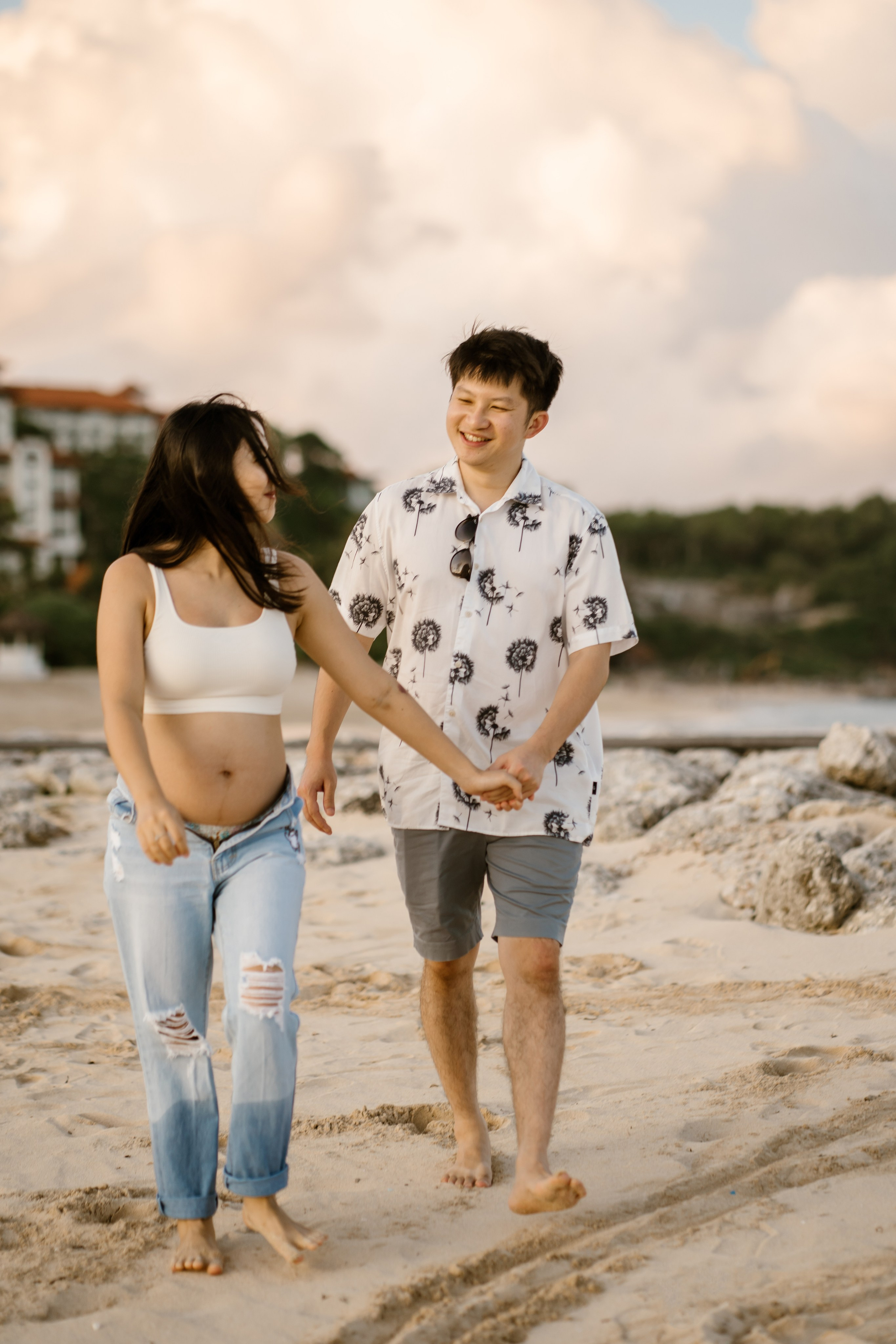 Aldo & Aldys Maternity Photoshoot. Female Photographer in Bali