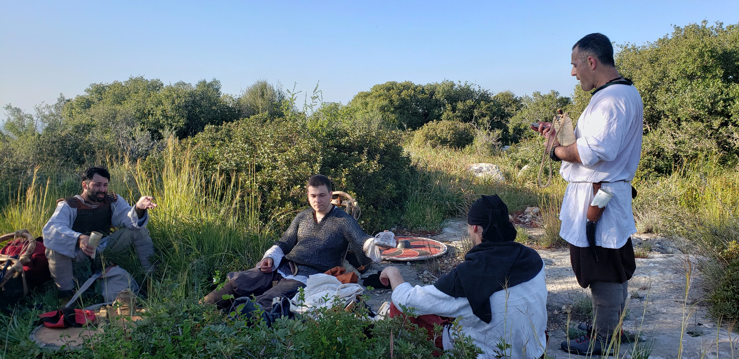 Реконстукционный поход Парк Британия. КРиС «Нортман»