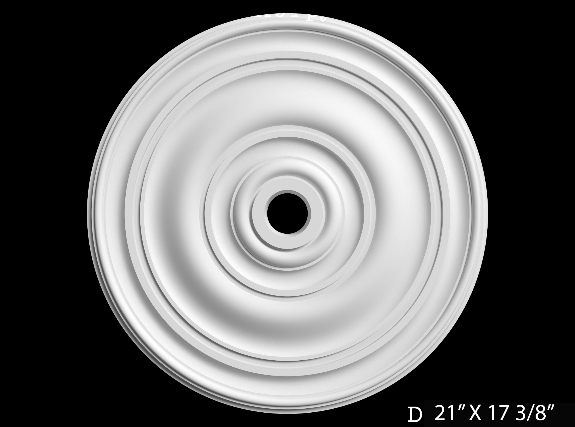 Medallions. Plaster molding