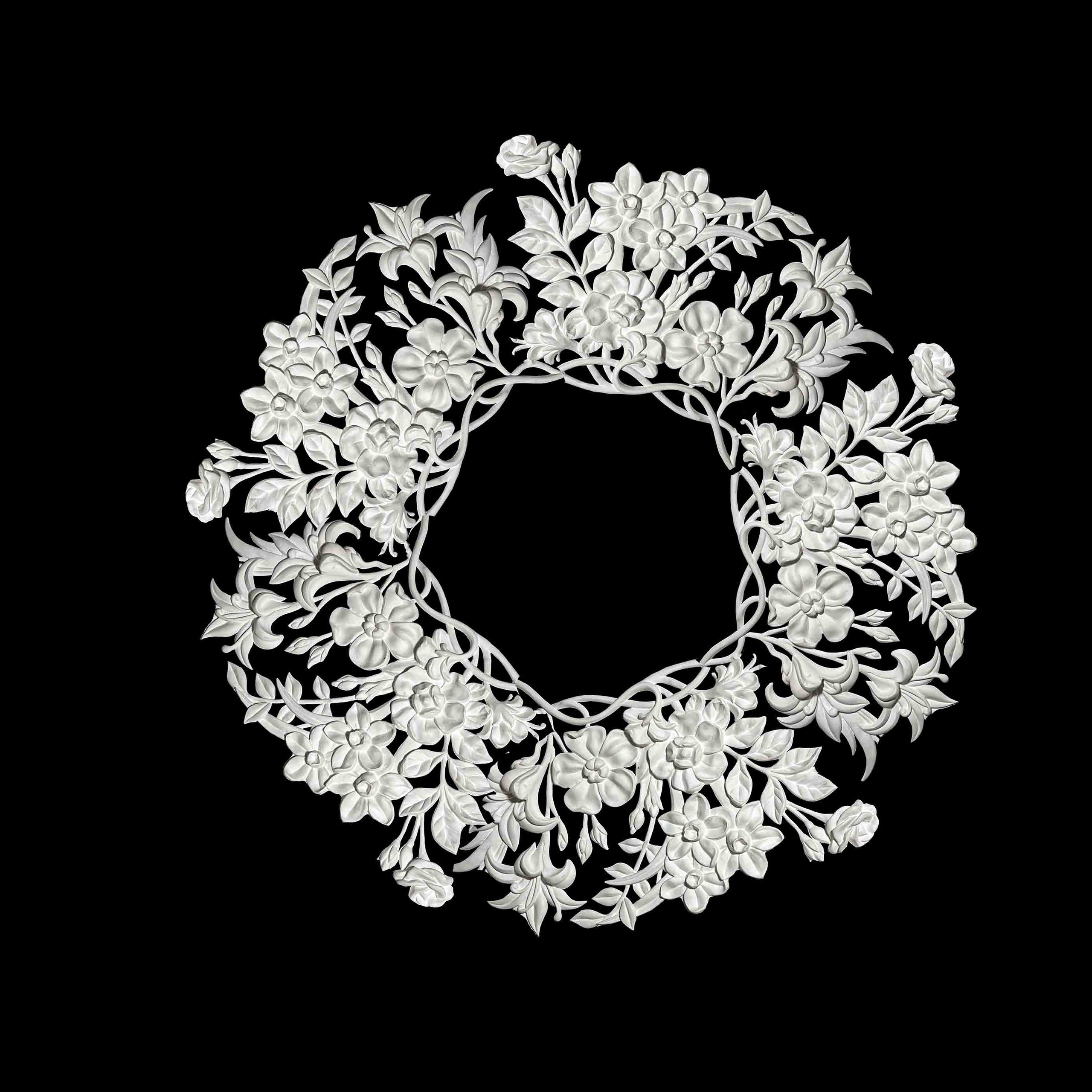 Medallions. Plaster molding