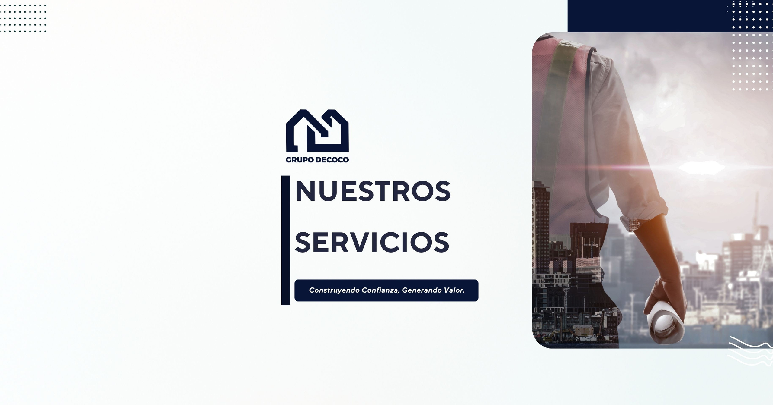 Servicios. Grupo DECOCO