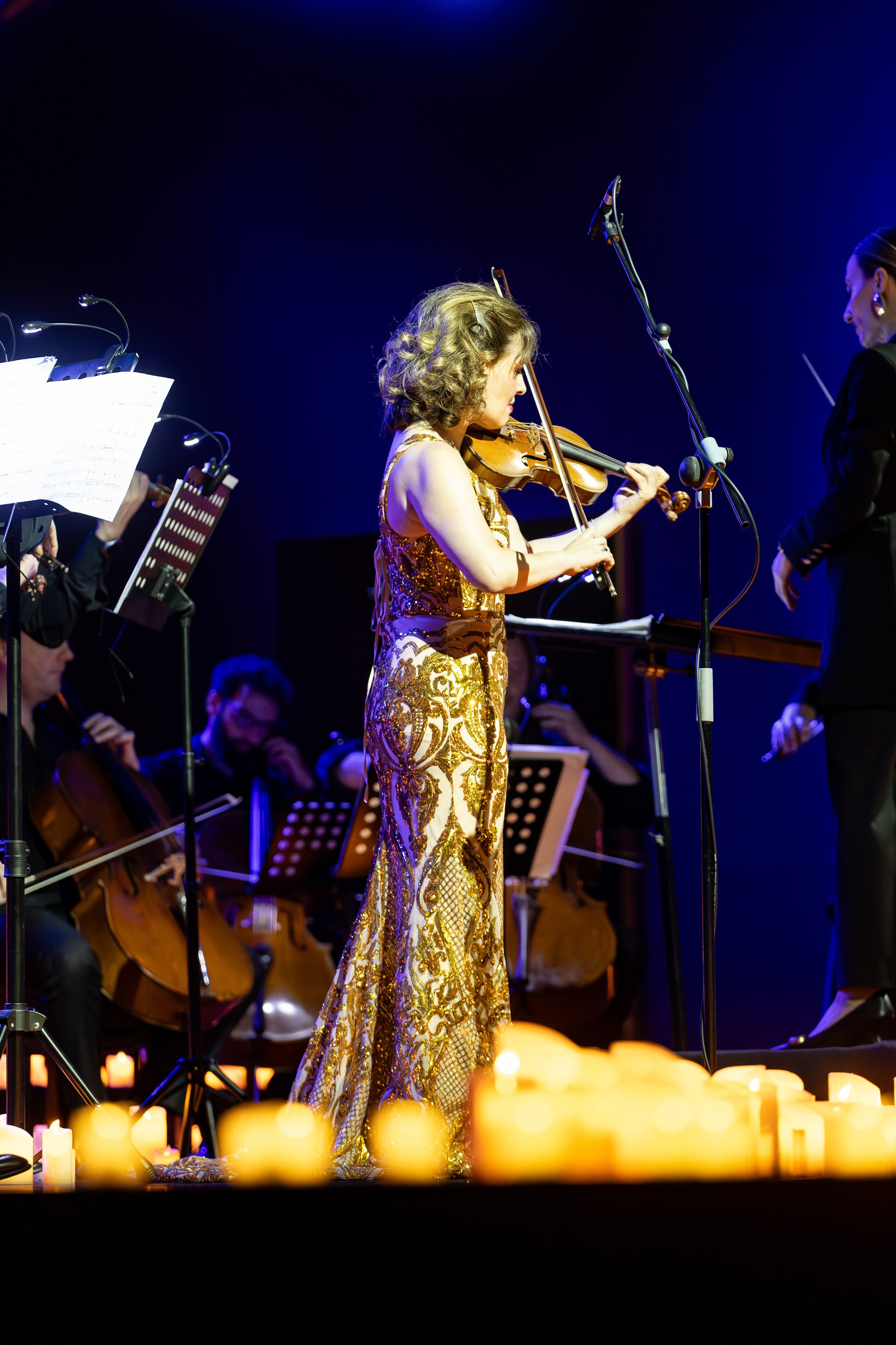 Candlelight Concert Sarajevo is a photography series by photographer Namir Čomaga, presenting the atmosphere of classical music performed in an intimate candlelit setting through concert and event photography.The photographs were created in Sarajevo, Bosnia and Herzegovina, documenting a live classical music performance surrounded by hundreds of candles, capturing musicians, orchestral performance and the unique ambiance of a candlelight concert.This gallery is part of the author's photography portfolio, focusing on Sarajevo photography, Bosnia and Herzegovina photography, concert photography, event photography and classical music performance photography.