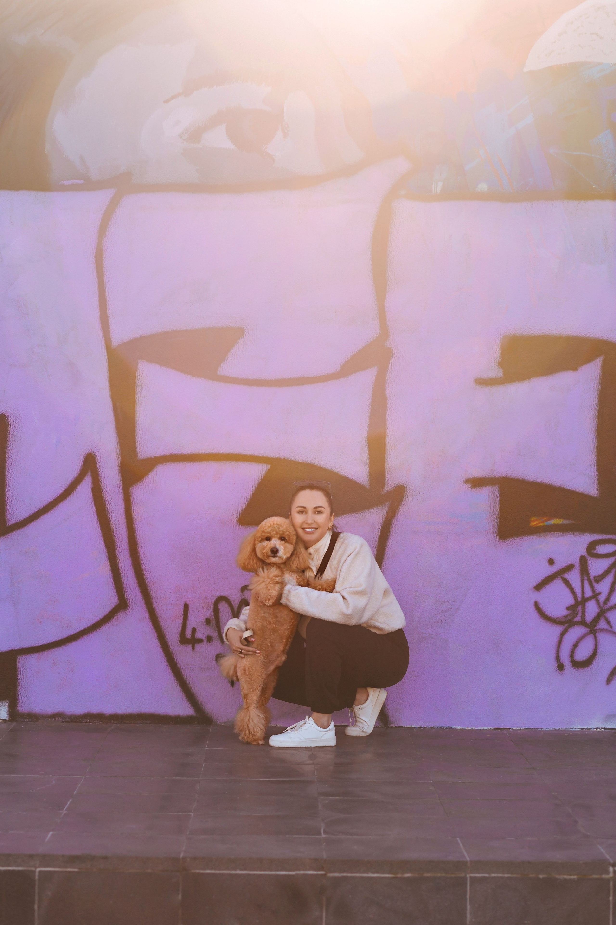 Фотосессия с собакой