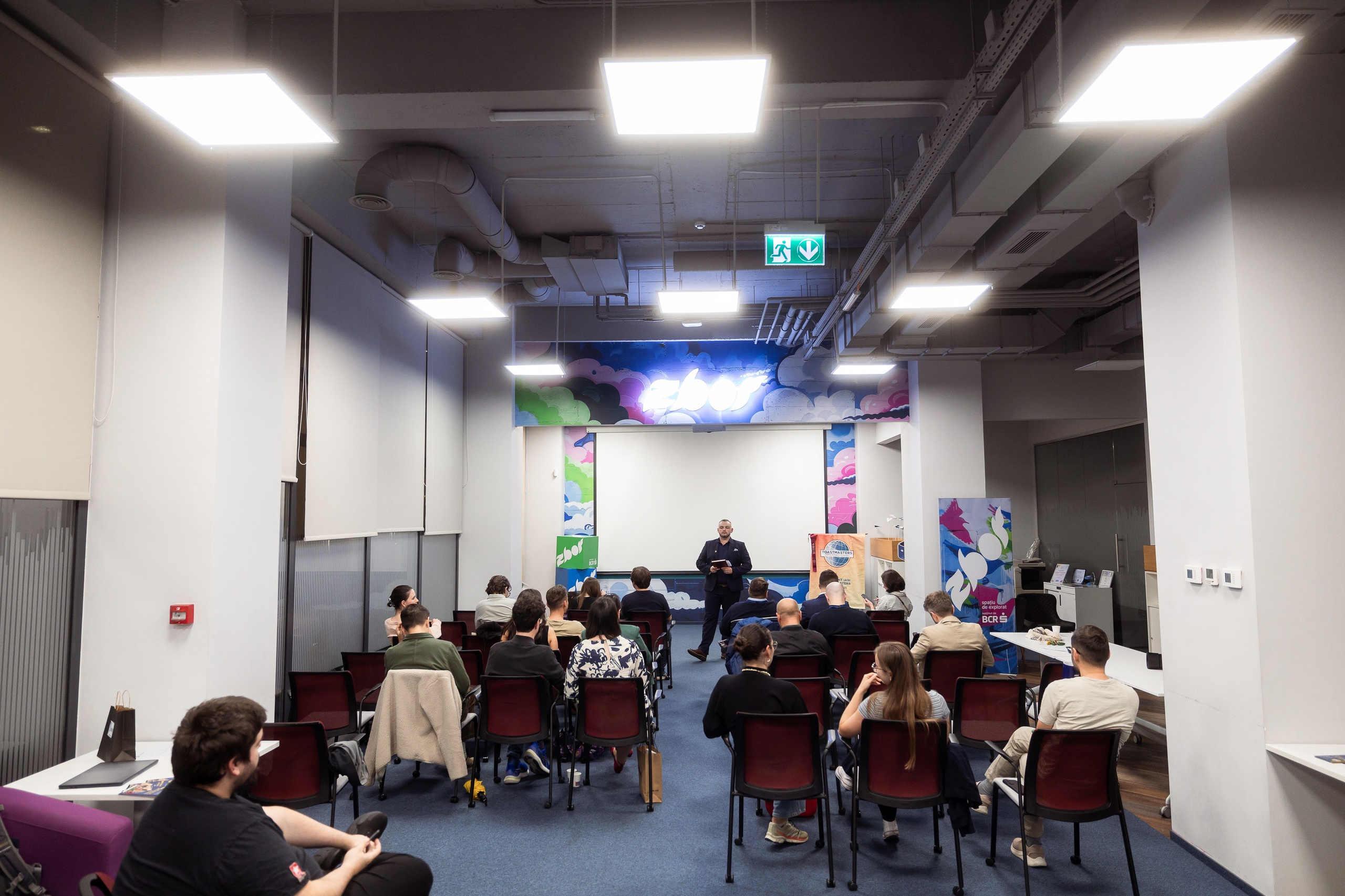 Toastmasters. Marius Ciocan