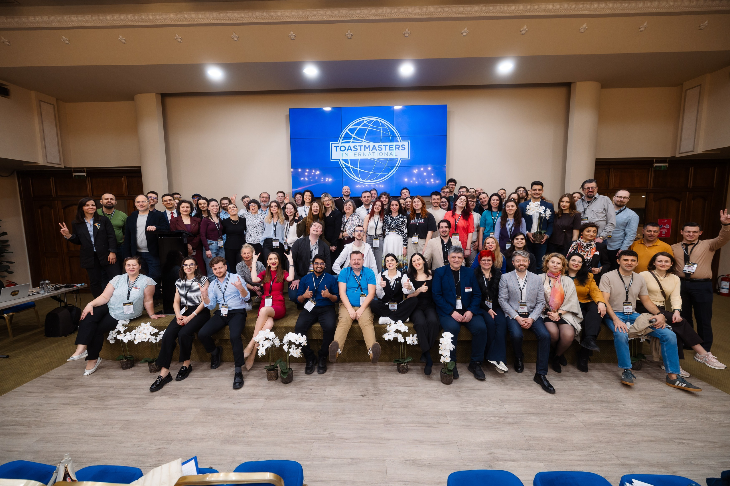 Toastmasters Conference. Marius Ciocan