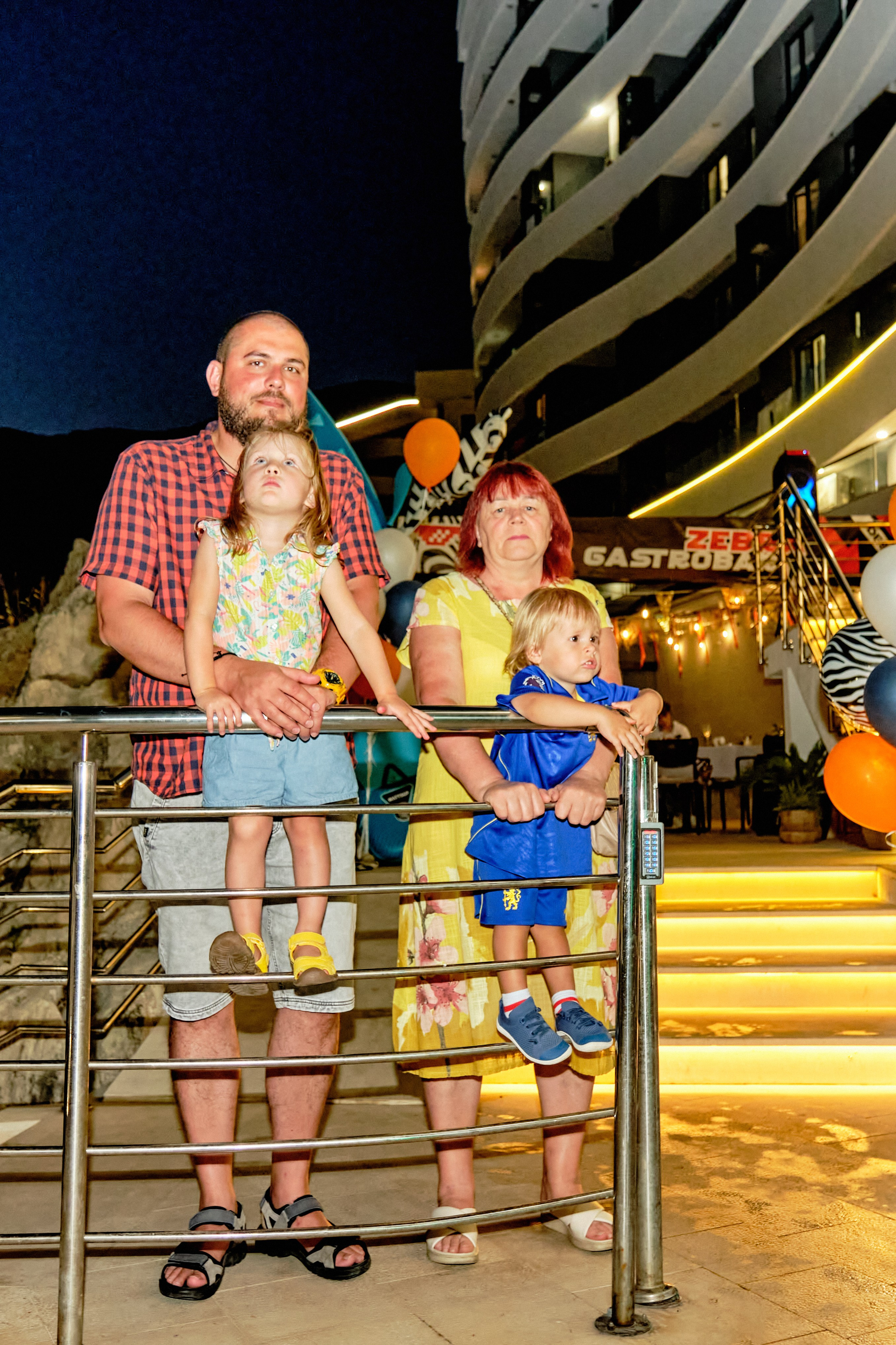 Photo report from the Zebra Restaurant’s birthday celebration. Becici, Montenegro. Photographer, photo artist Alena Novgorodtseva
