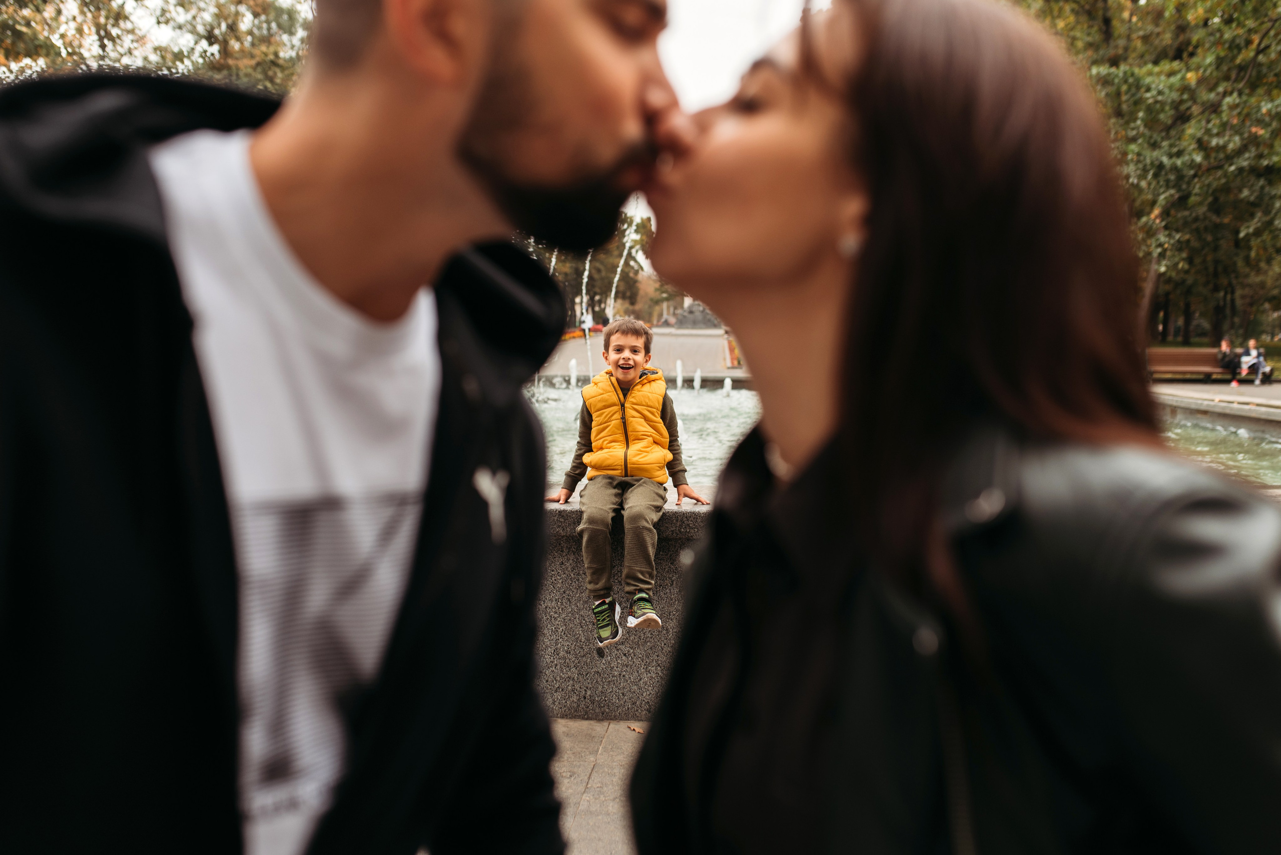 Herbst im Central Park. Familien- und Hochzeitsfotografin. Ich arbeite in Koblenz und Rheinlan