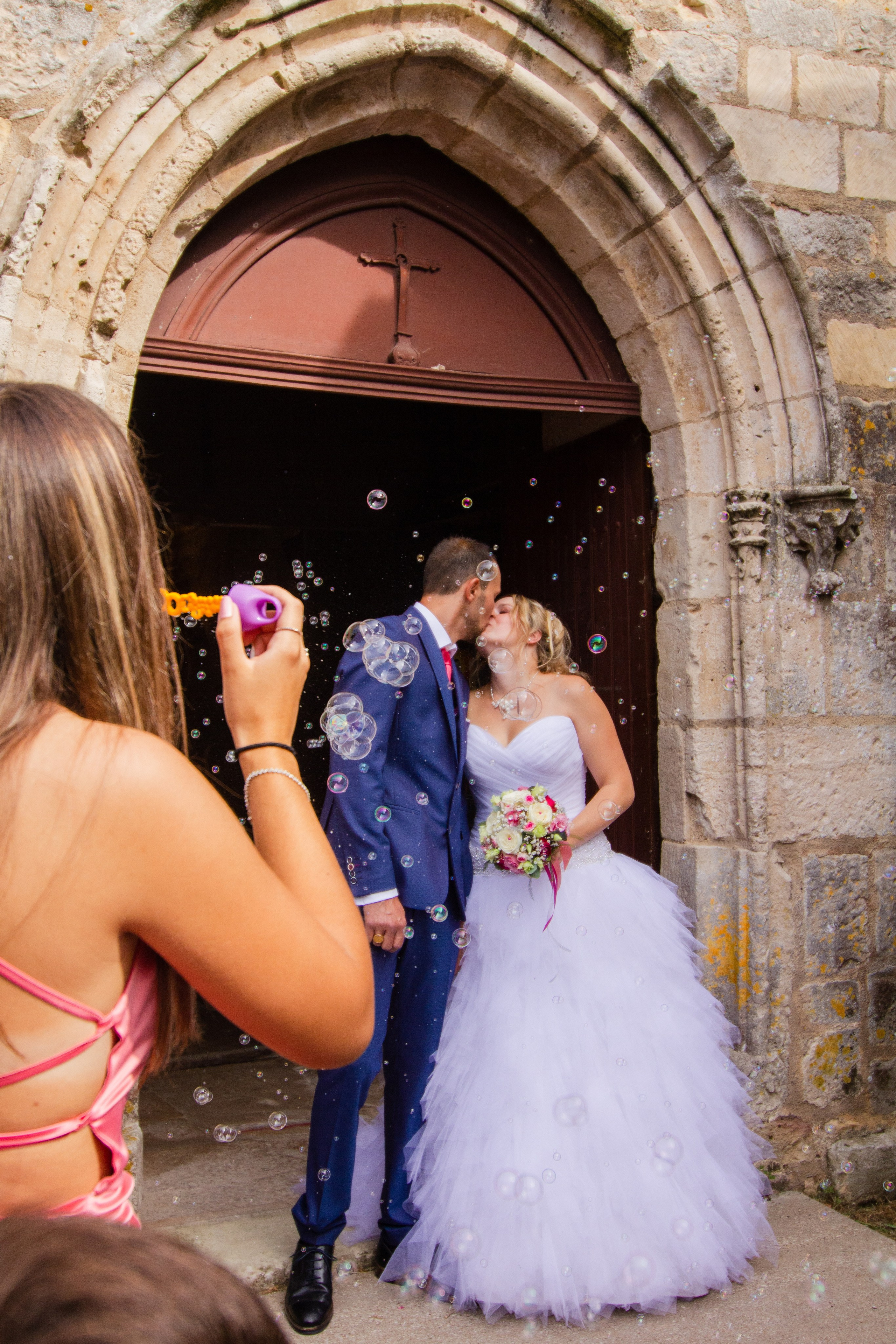Julie & Denis | Mariage style Scania. Photo studio “Partage ton bonheur” — Family photographer near Châtellerault, Poitiers, and Tours