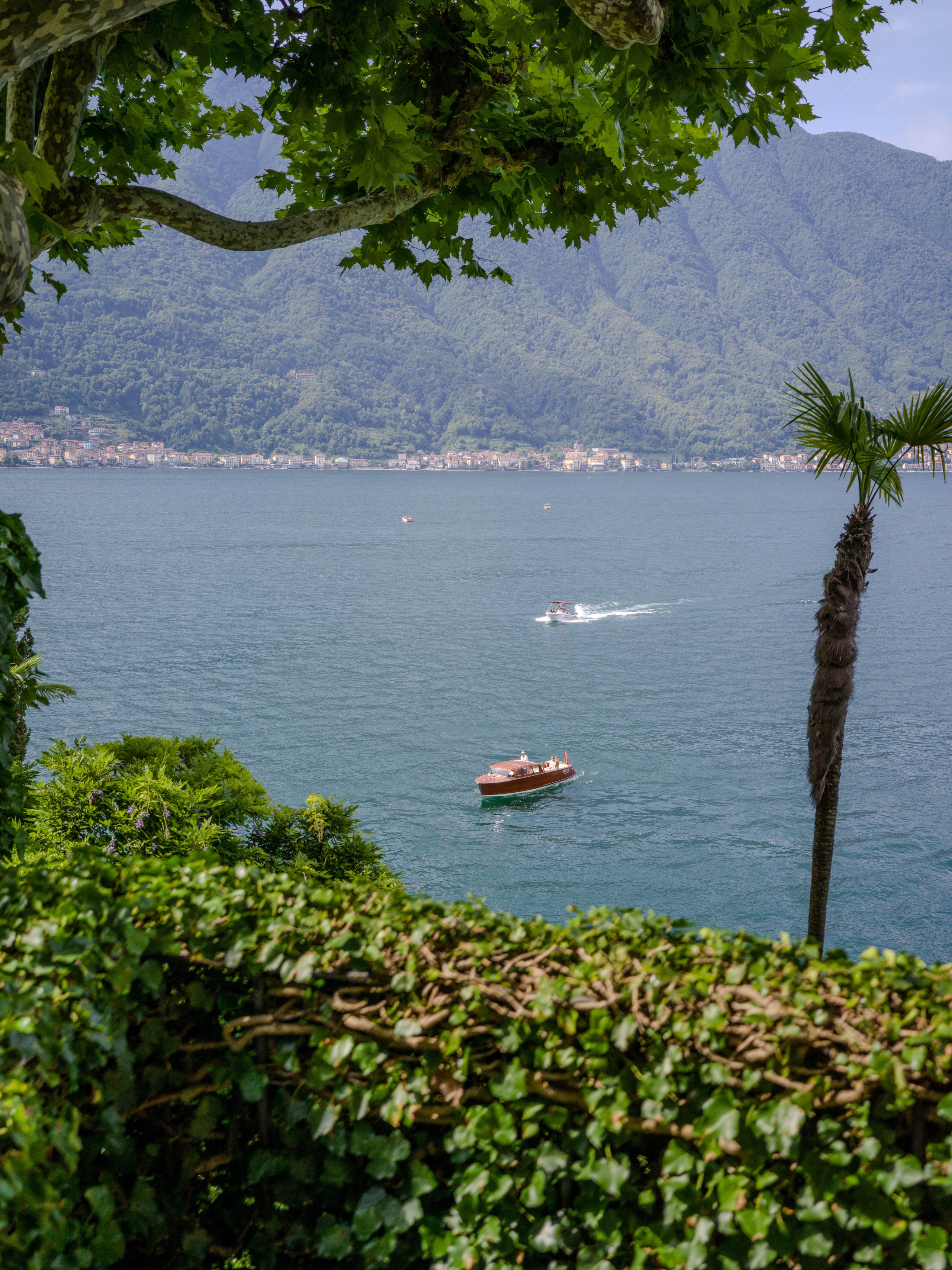 Villa Balbianello Lake Como architecture and gardens overlooking the dramatic Italian mountain landscape