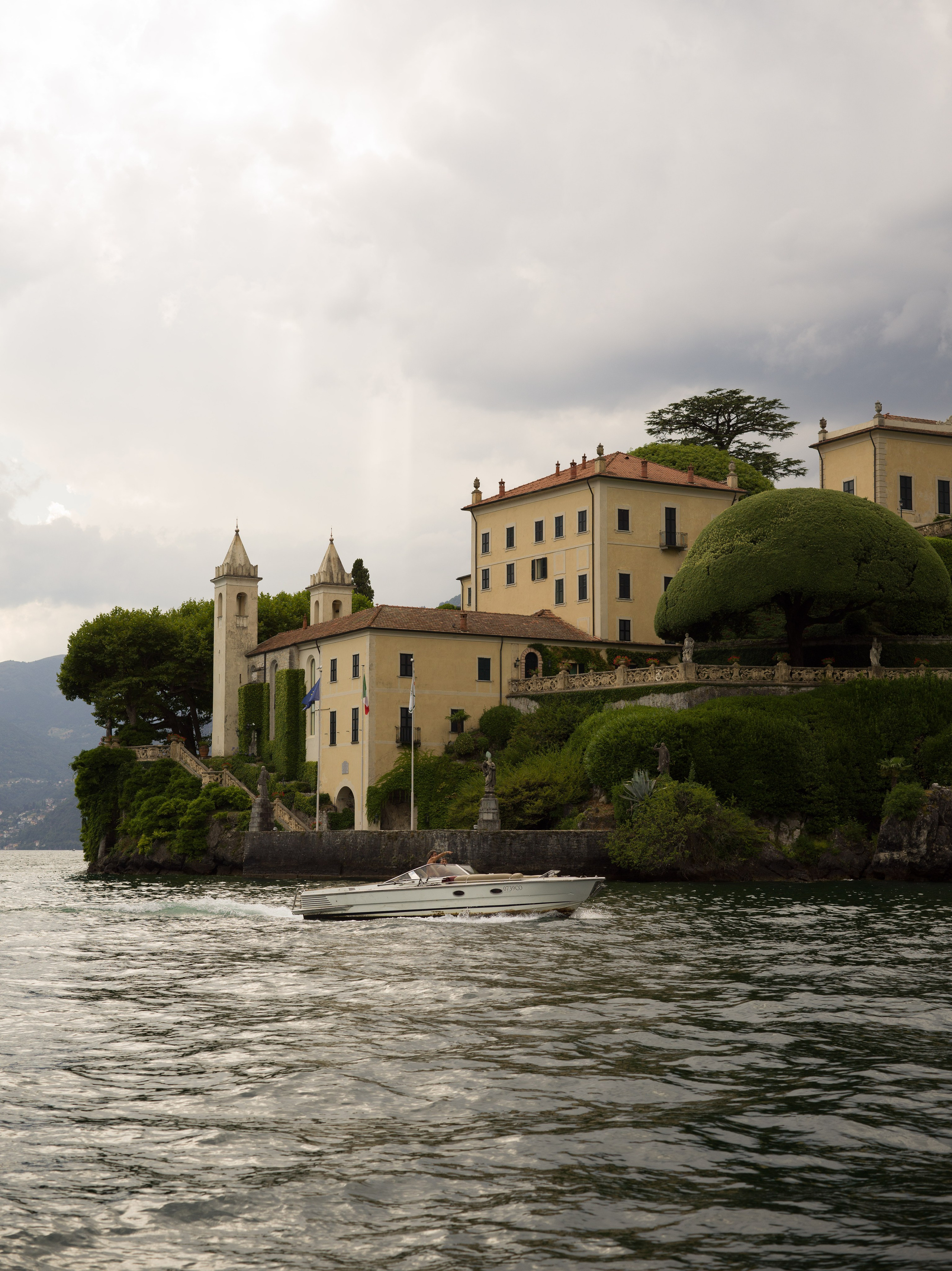 Villa Balbianello Lake Como historic villa surrounded by beautiful gardens and the Italian lake landscape