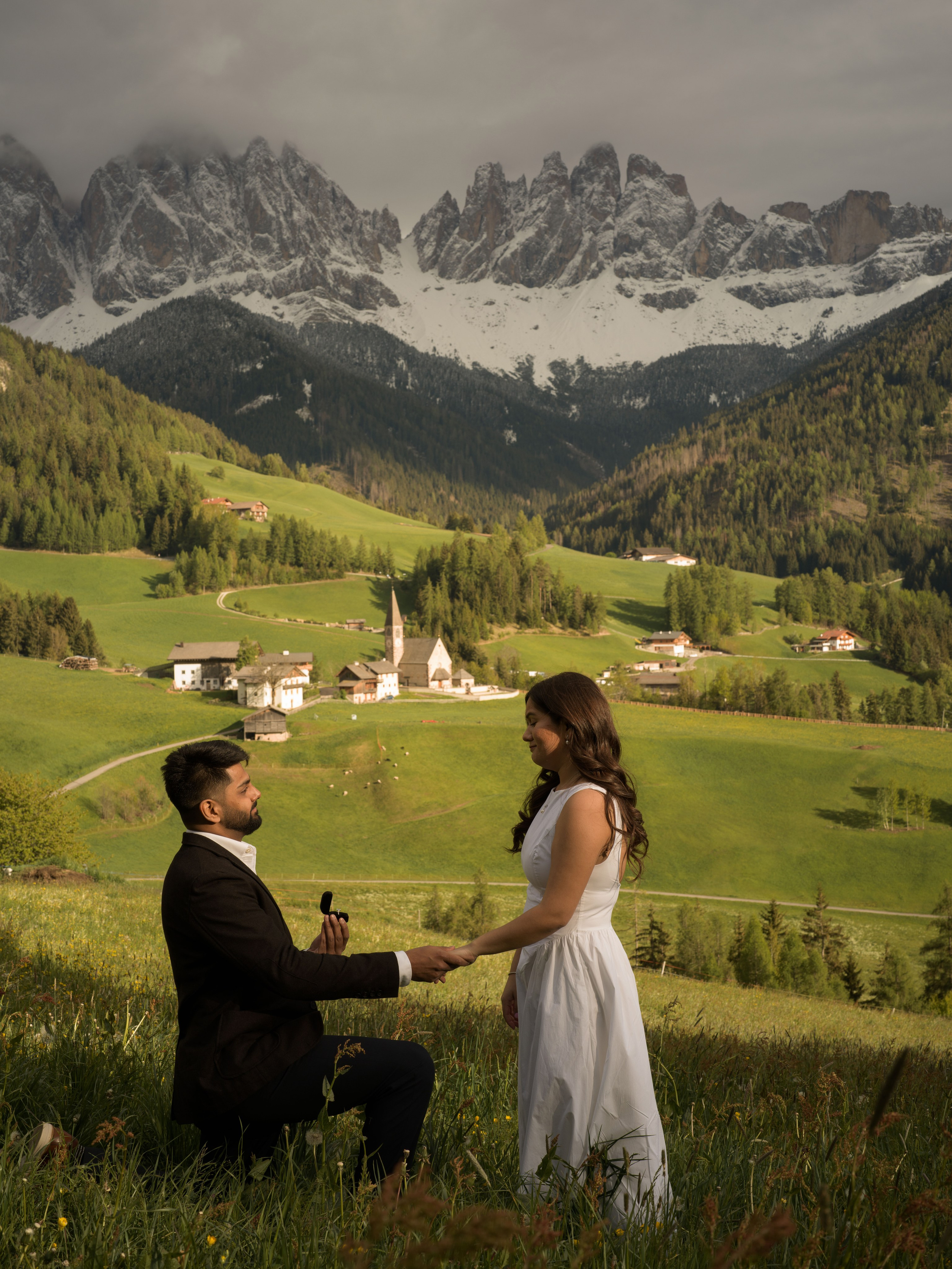Destination proposal in Santa Maddalena, Val di Funes, Italy