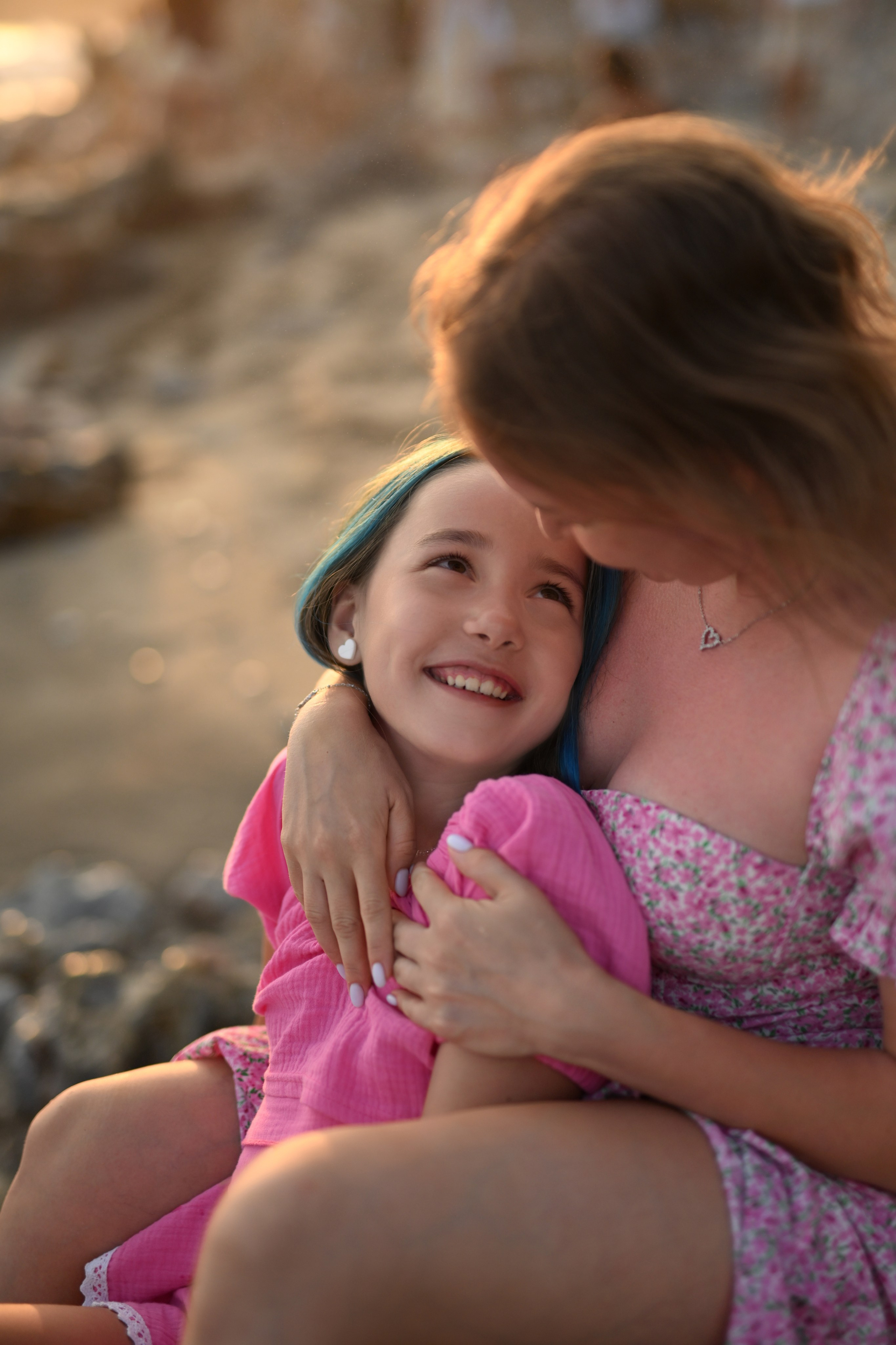 Семейная съемка на пляже Клеопатра. Фотограф в Алании (Аланье), Сиде, Манавгате. Турция