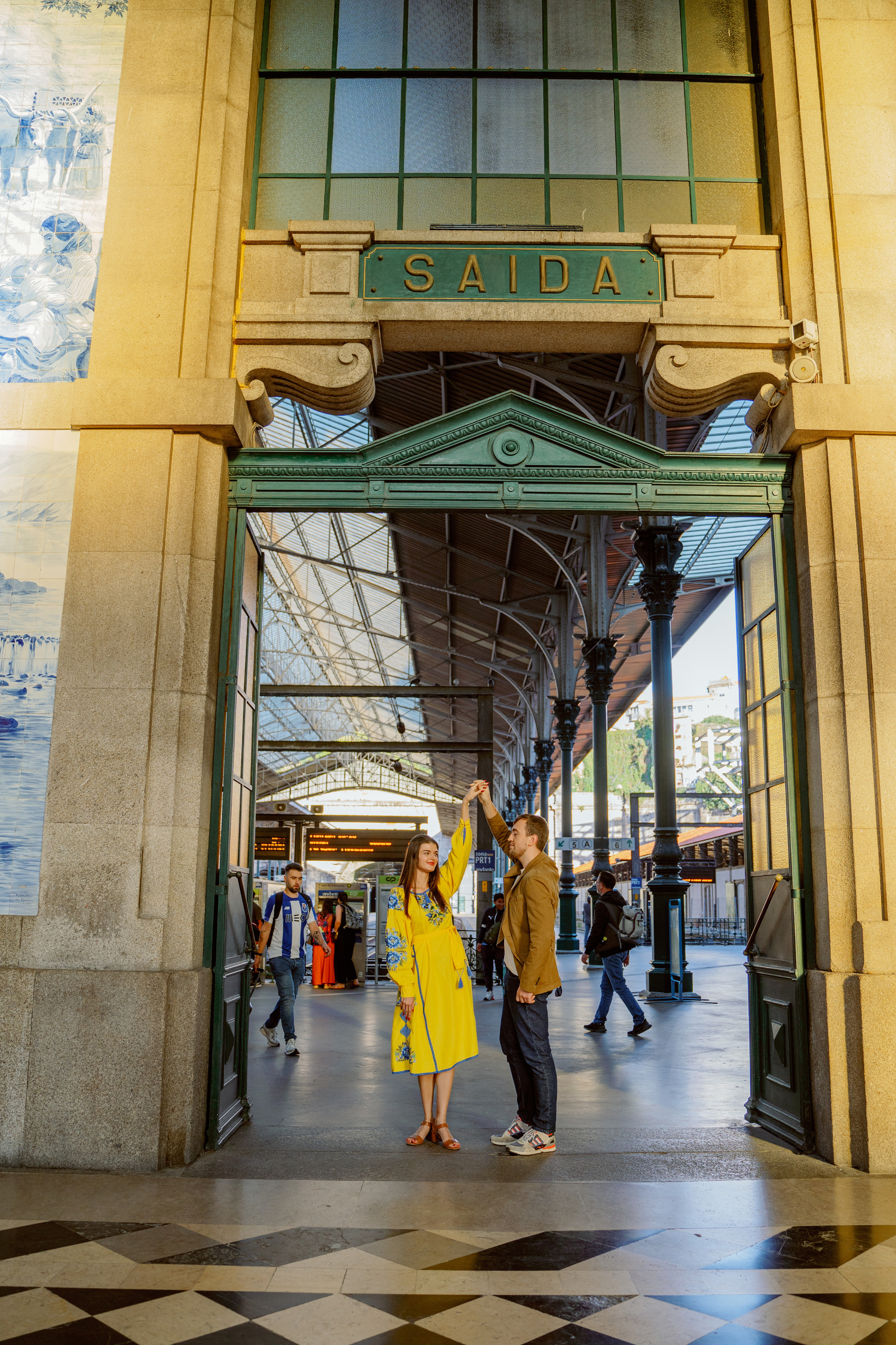 Борис и Марина в Порту. Фотограф и видеограф в Португалии