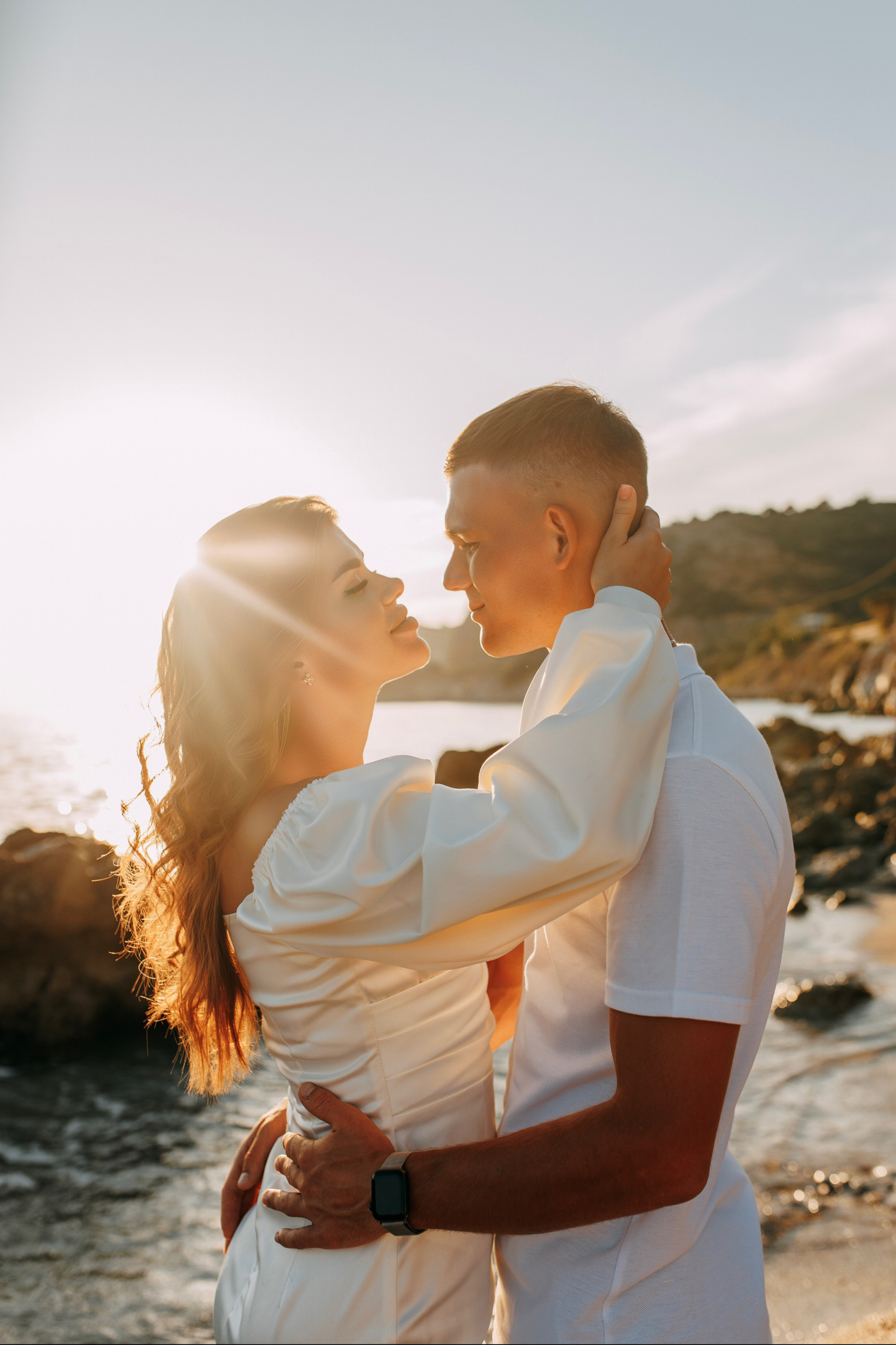 Romantic Sunset Love Story on Cleopatra Beach | Alanya. Professional Photographer in Alanya, Side, Belek, Antalya. Turkiye