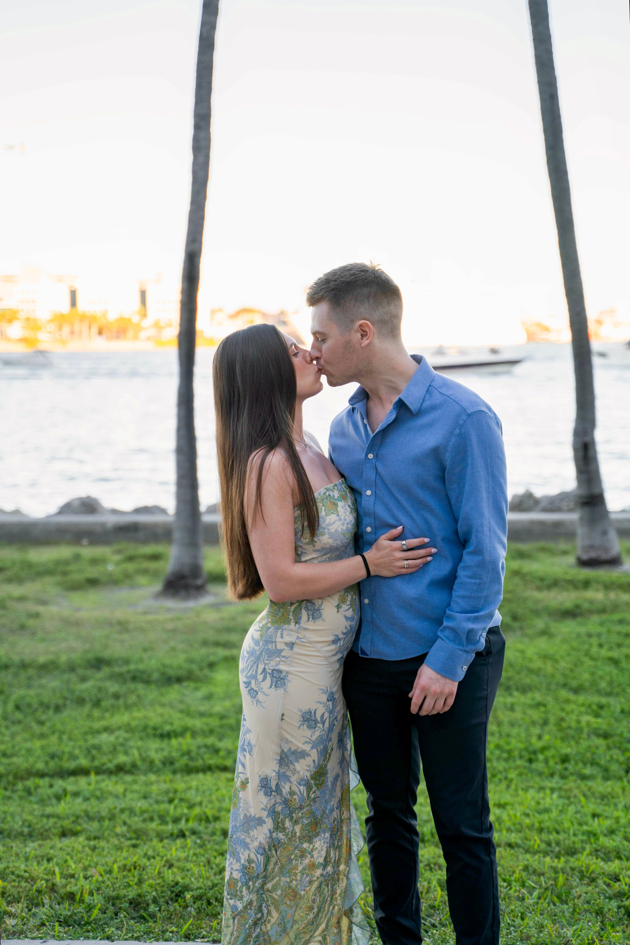 Nate and Laura | Miami Bayfront Park. Stefanovich Photography | Miami, FL