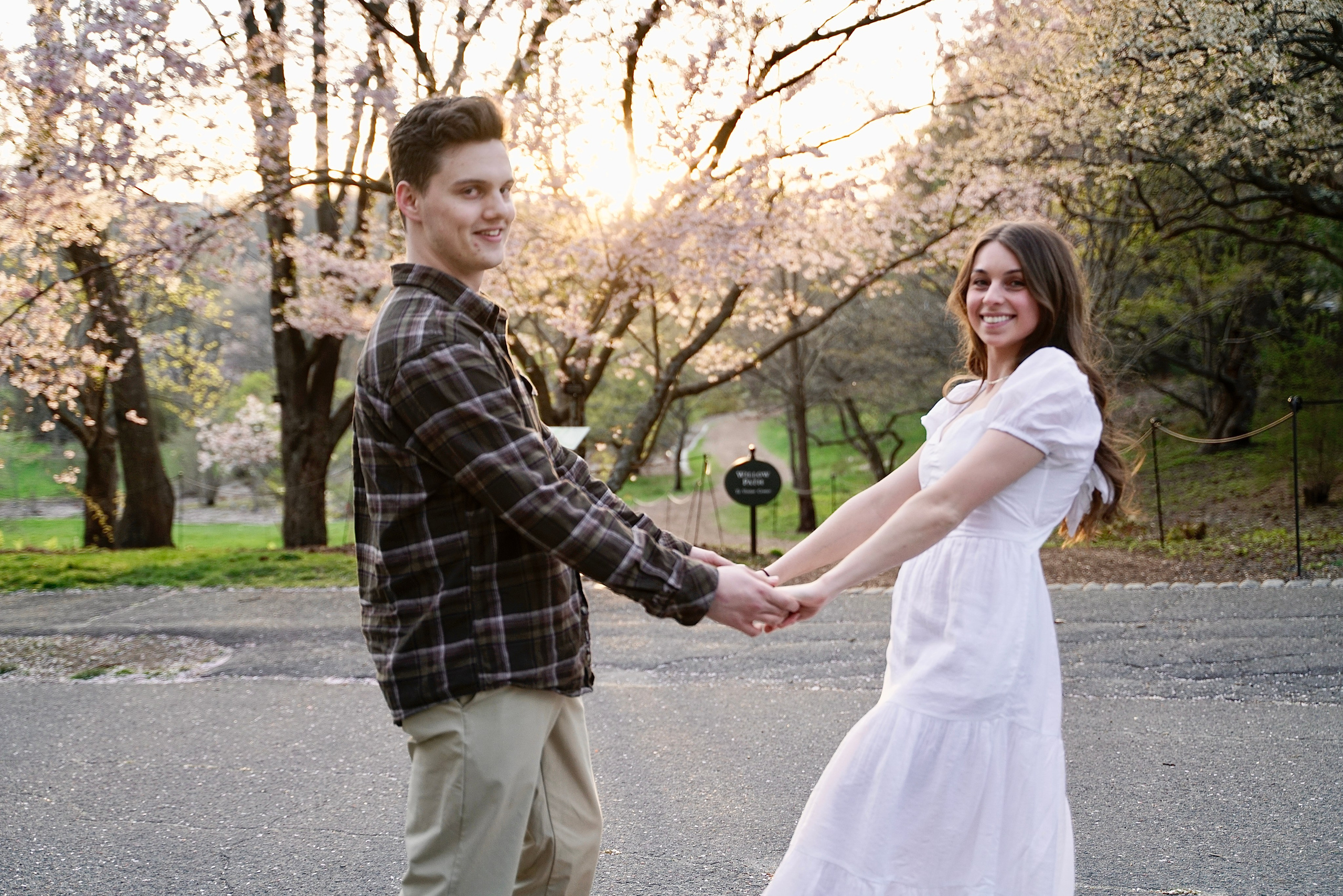Kassandra and Andrew at Harvard Arboretum. Stefanovich Photography | Boston, MA