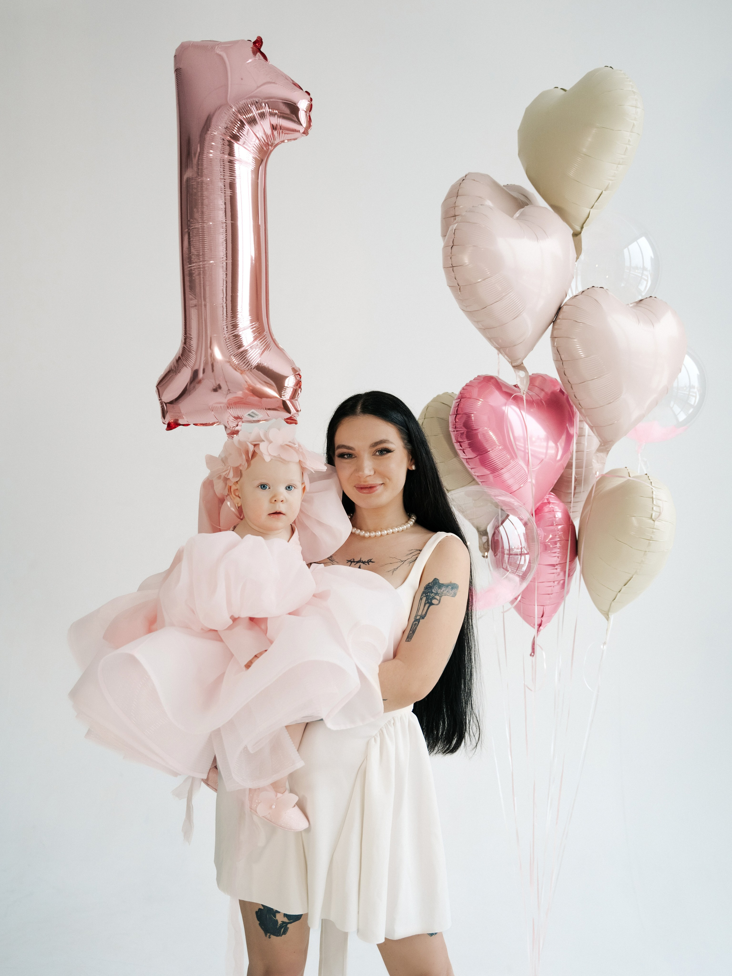 First birthday photoshoot Veronika