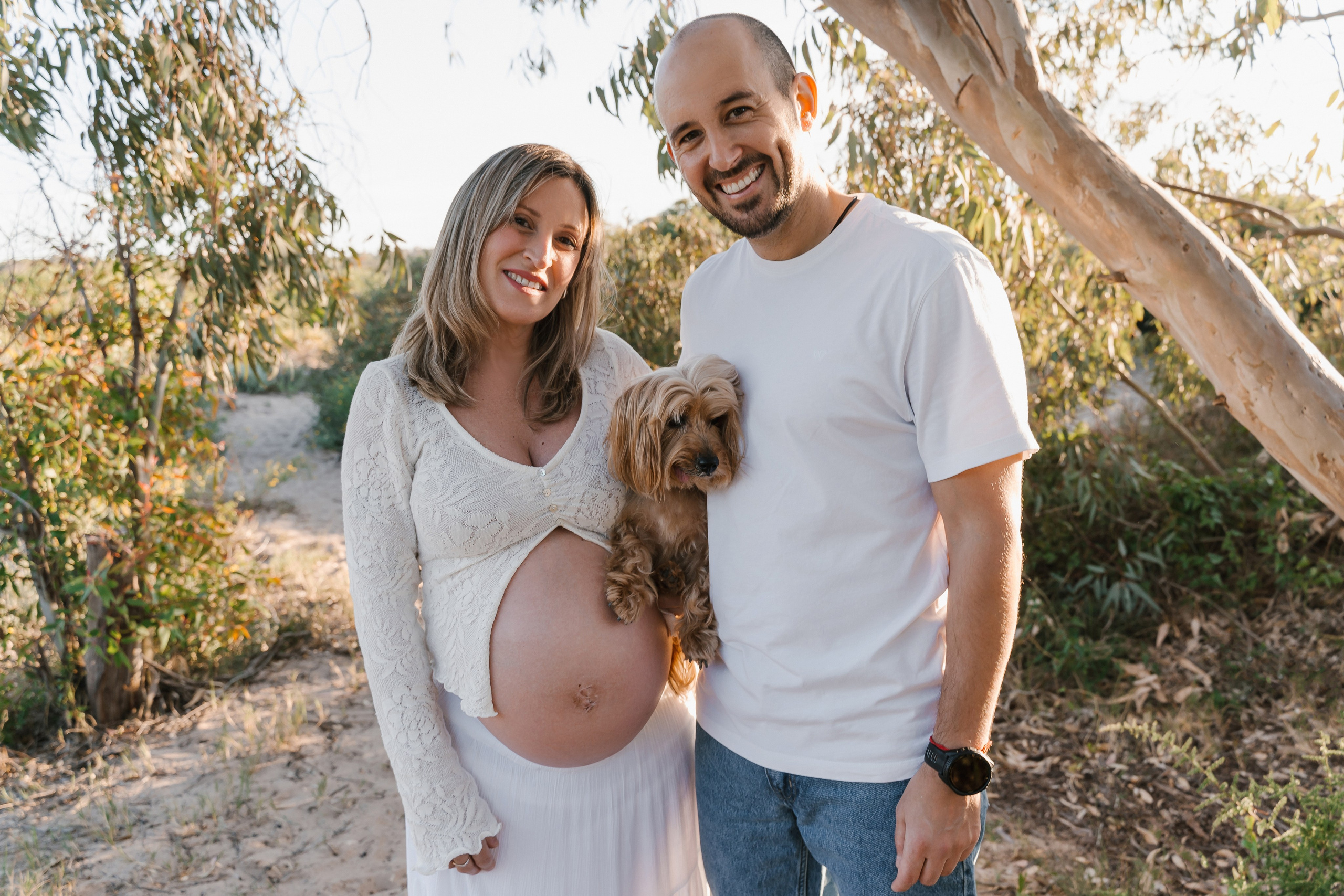 Pilar, Javi y perro Tonet. Фотограф в Валенсии, Испания Надежда Балаховская