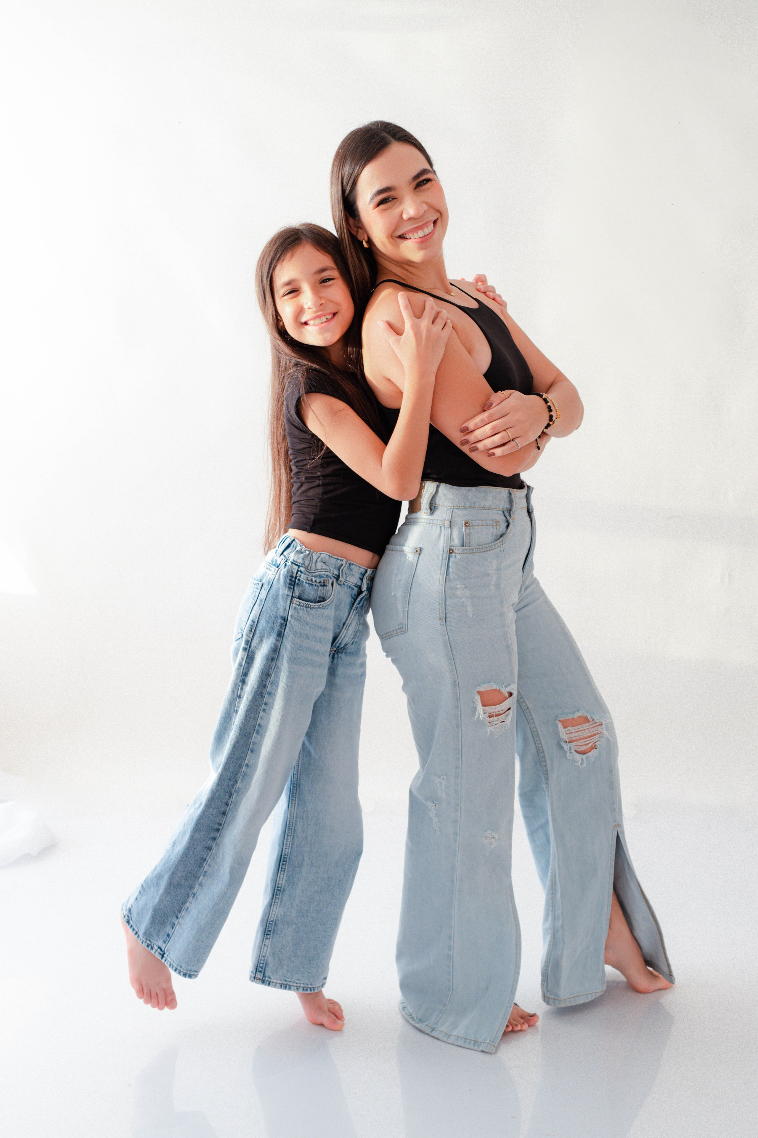 Mamá e hija. Rose Miranda - Fotógrafa de niños y familias en Barranquilla