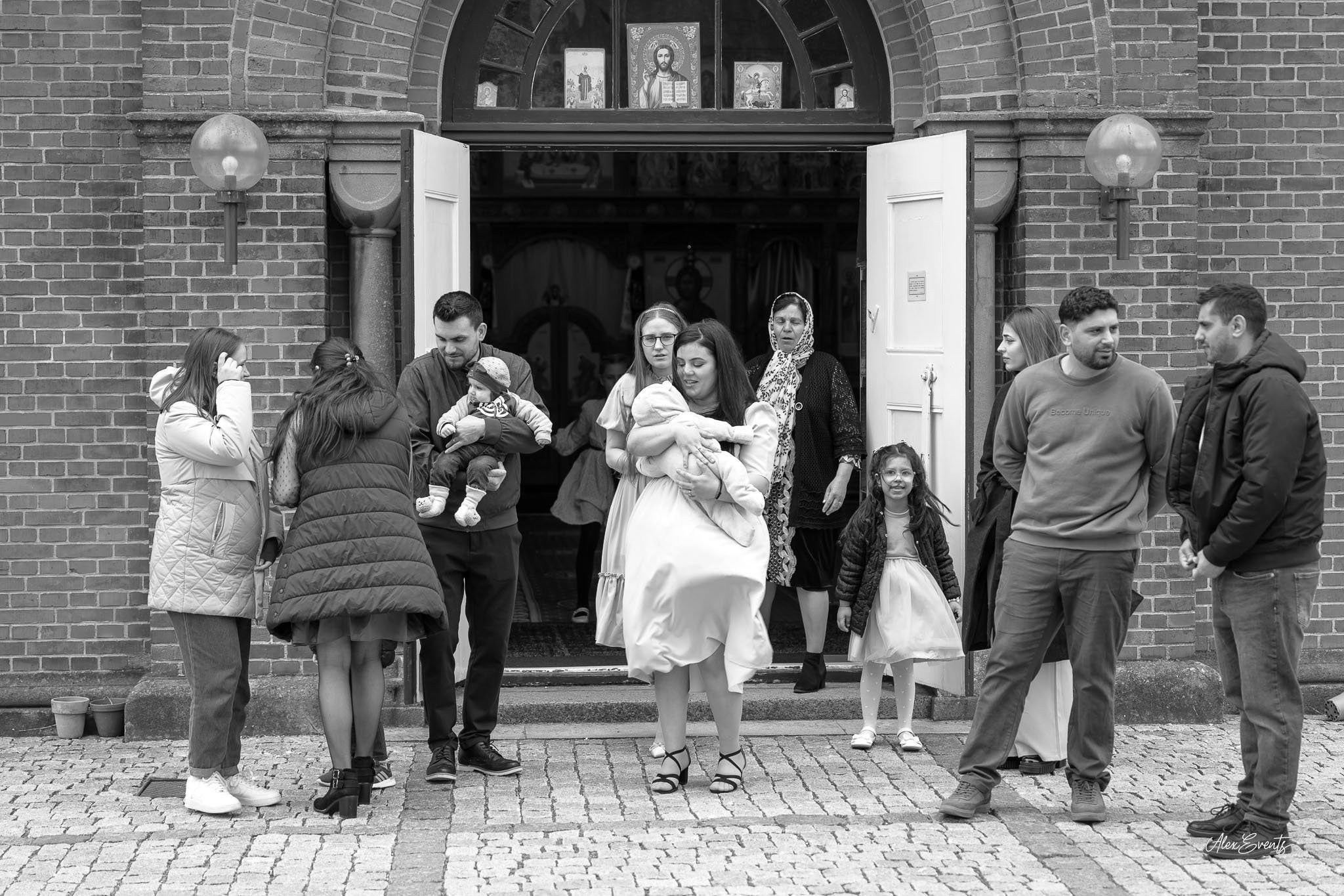 Fotograf Botez Vejle | Biserica Românească | AlexEvents